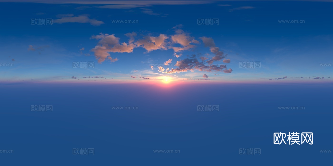 漂亮天空高清环境贴图 HDR