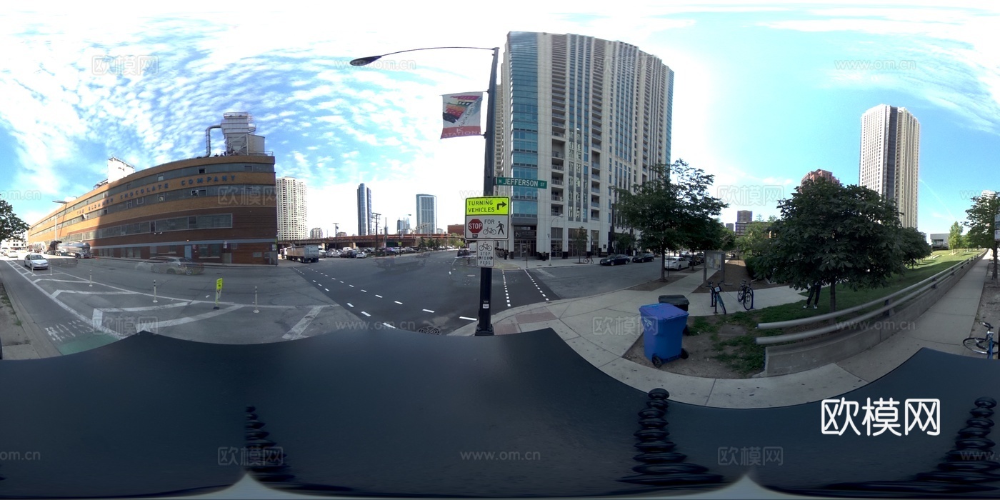 HDR城市、城镇外景