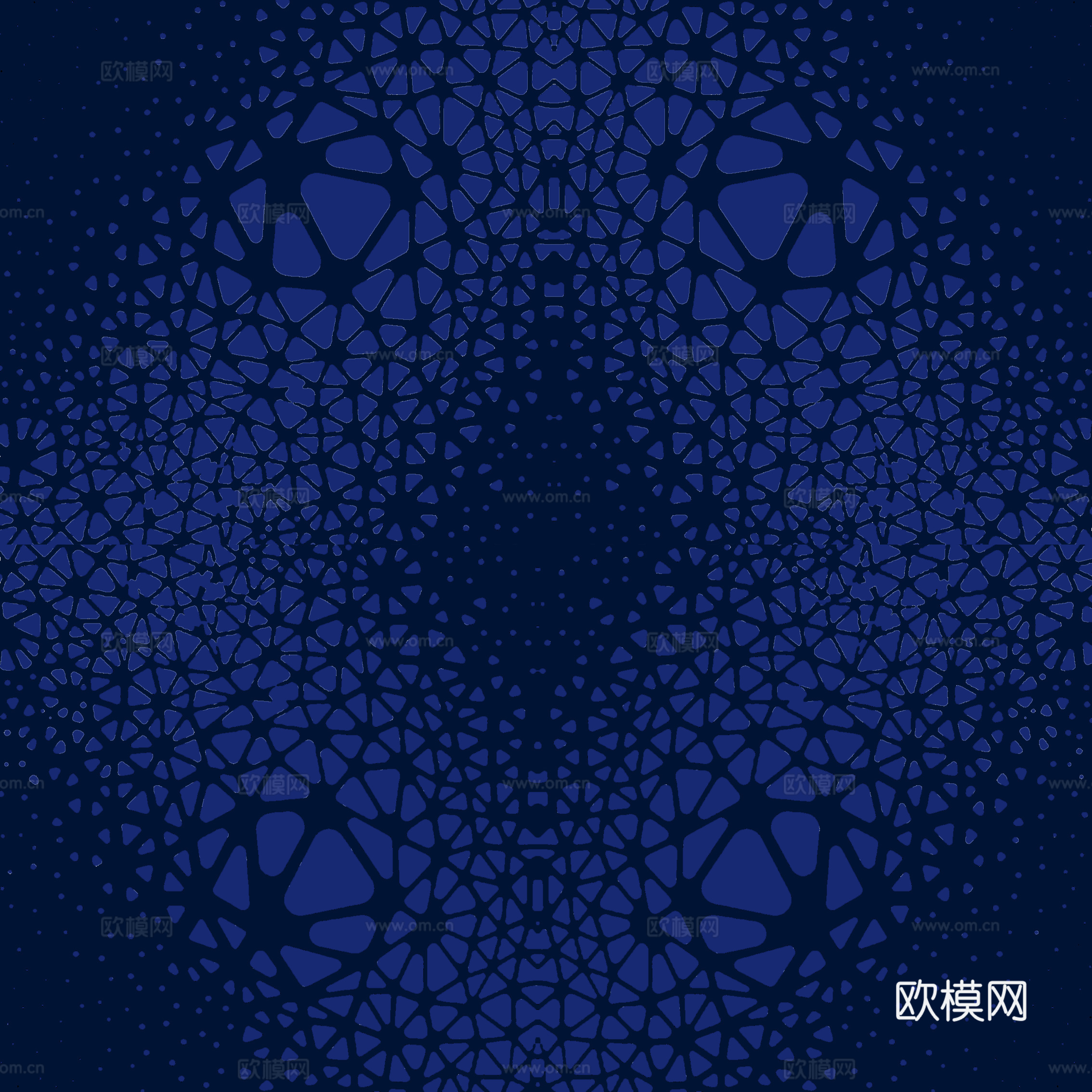 三角形构成 抽象星空 天花灯片 暗纹理