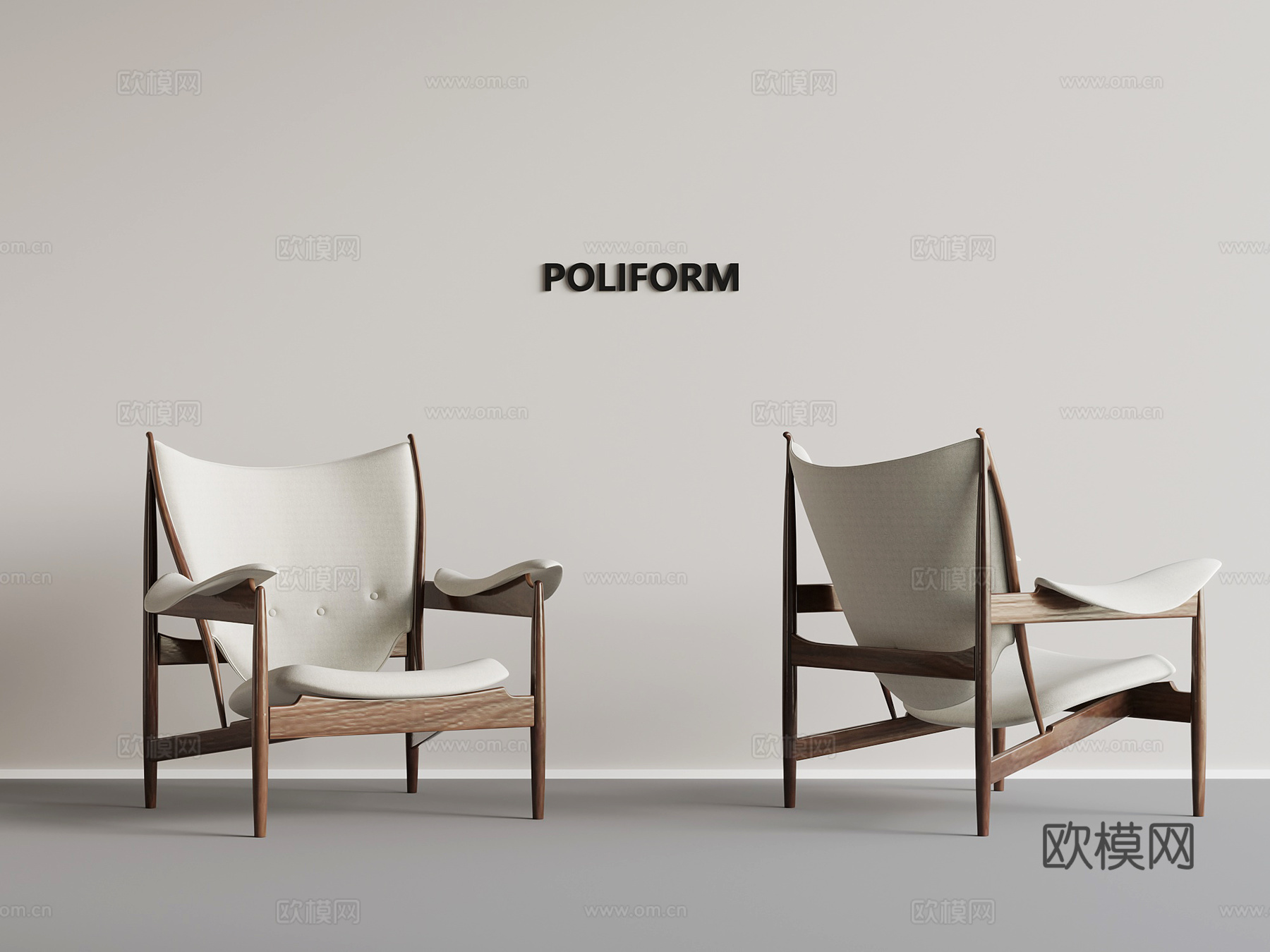 休闲椅 中古风休闲椅 单人椅su模型