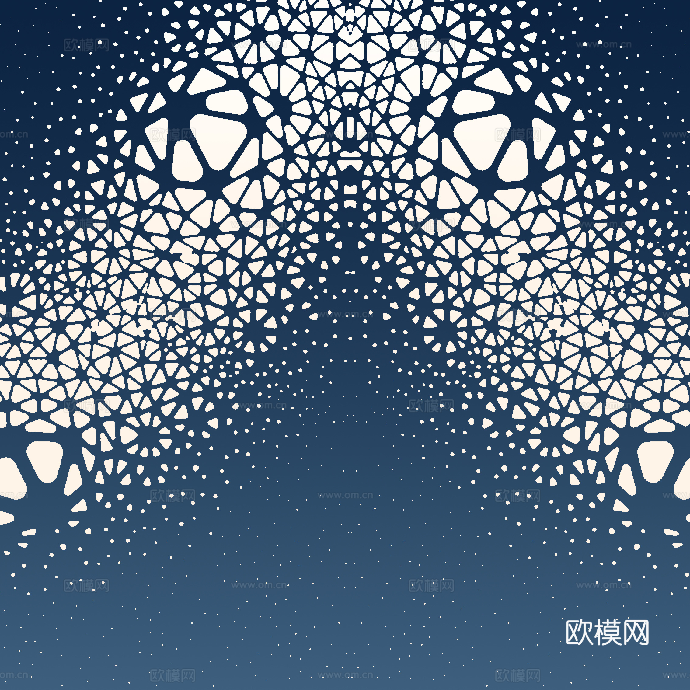 三角形构成 抽象羽翼 翅膀 平面构成