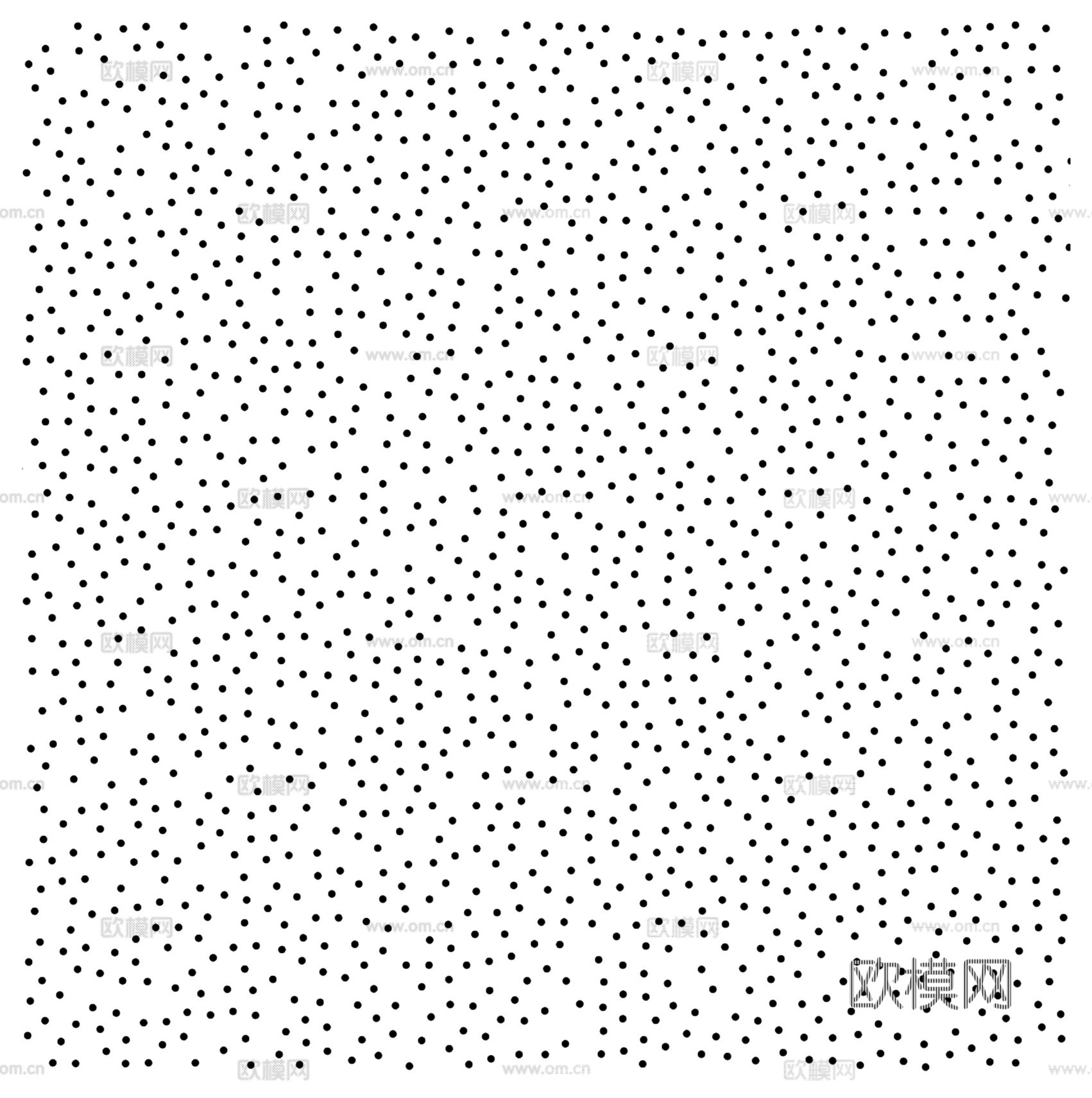 无缝黑白冲孔板
