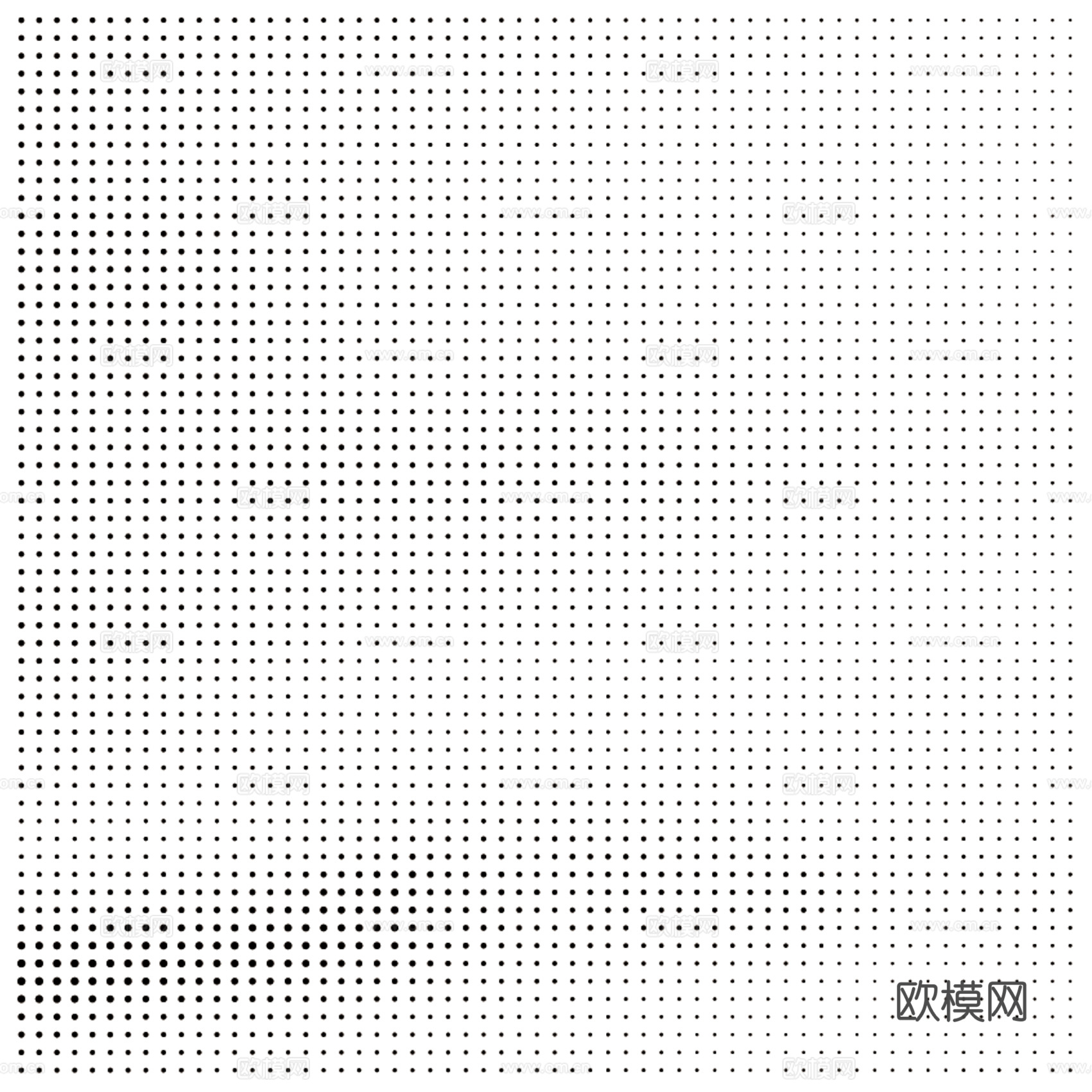 无缝黑白渐变冲孔板
