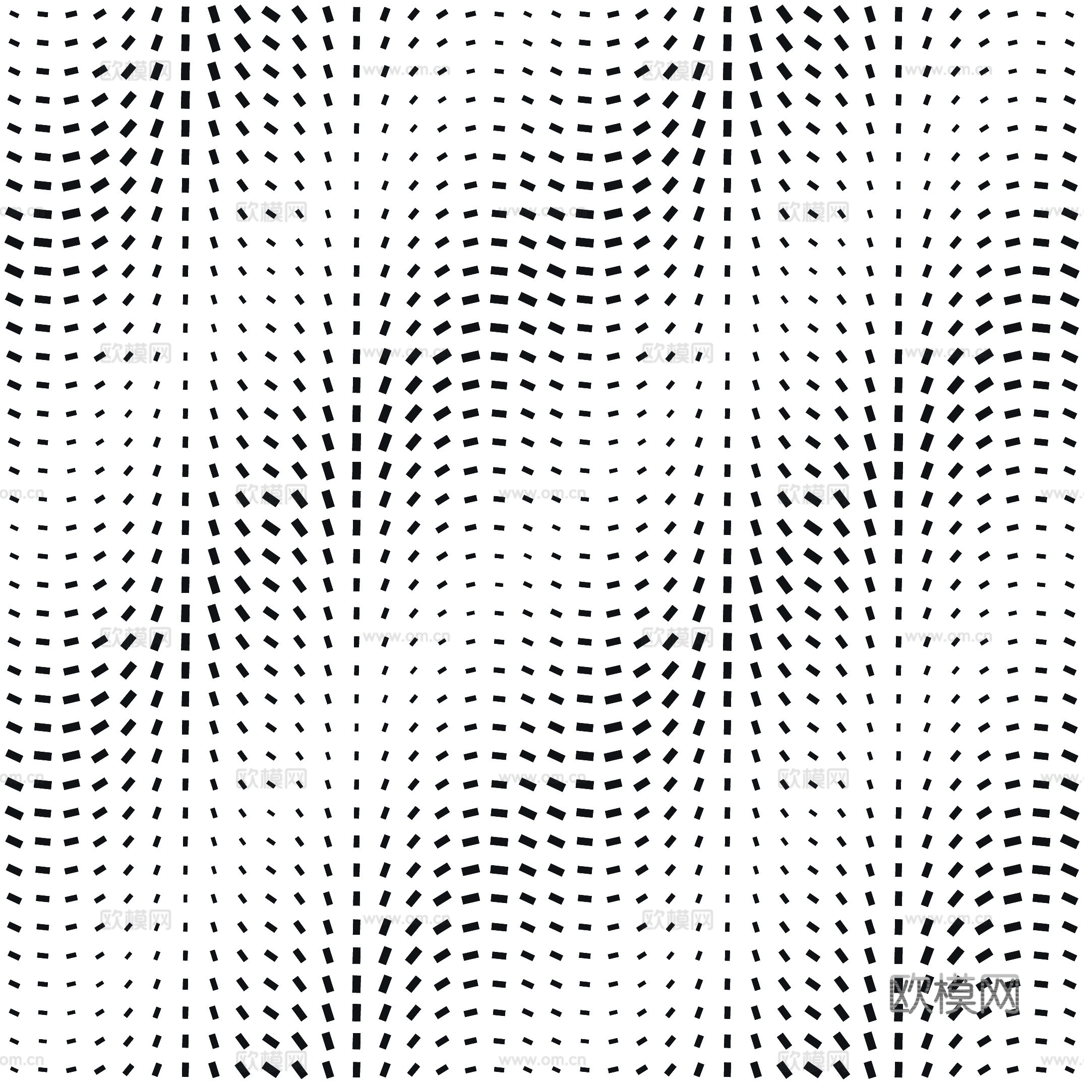 无缝黑白渐变冲孔板