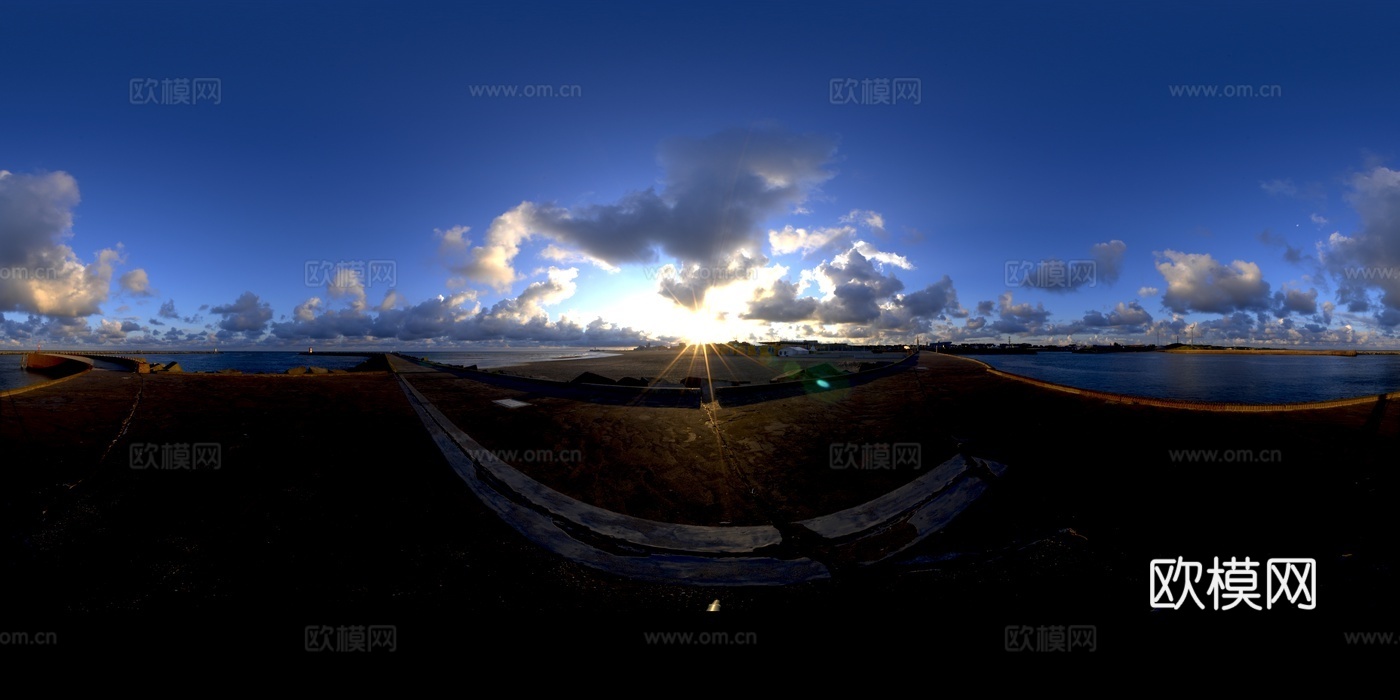 HDR 天空 黄昏 天空外景