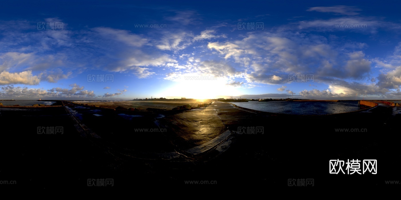 HDR 天空 黄昏 天空外景