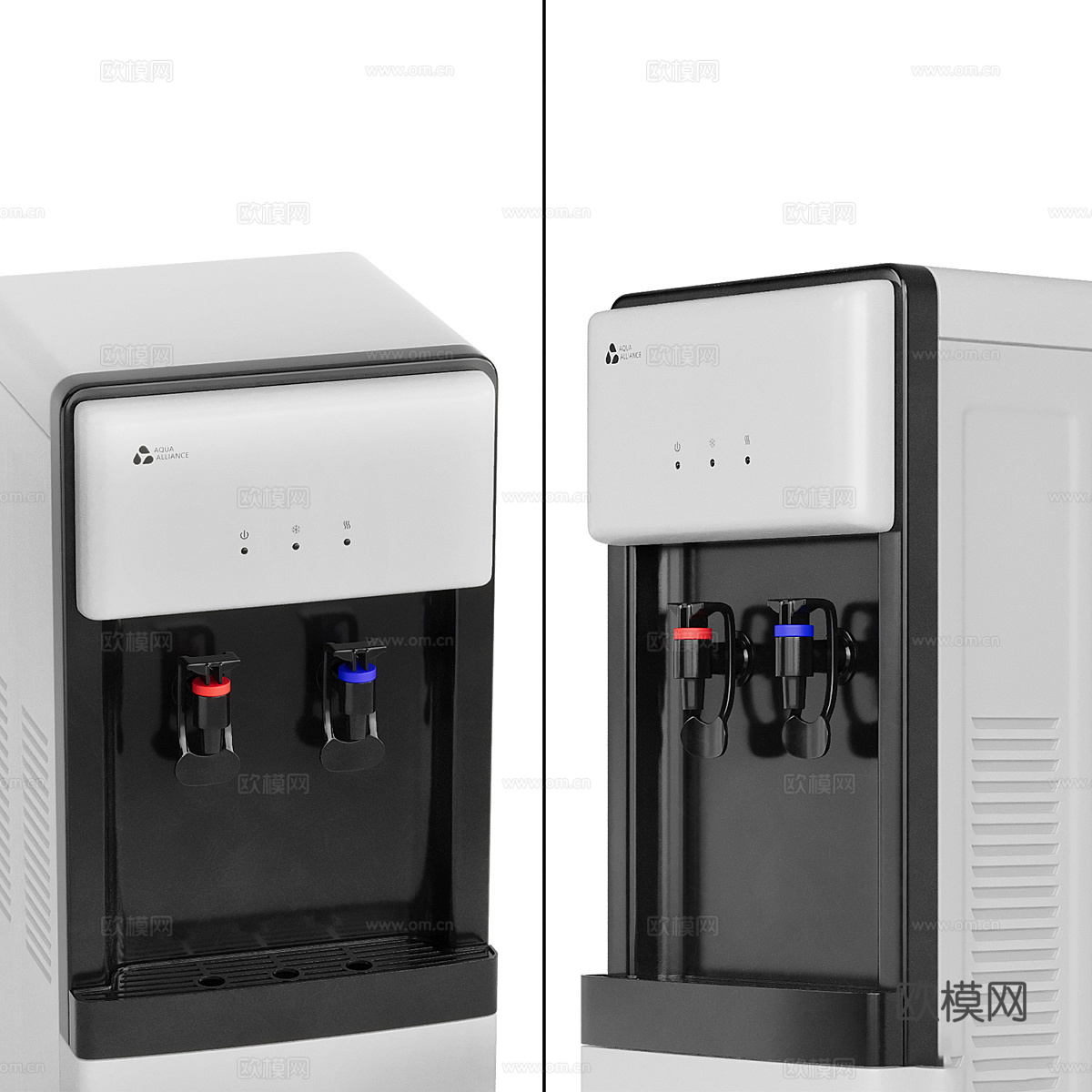 饮水机 净水器3d模型