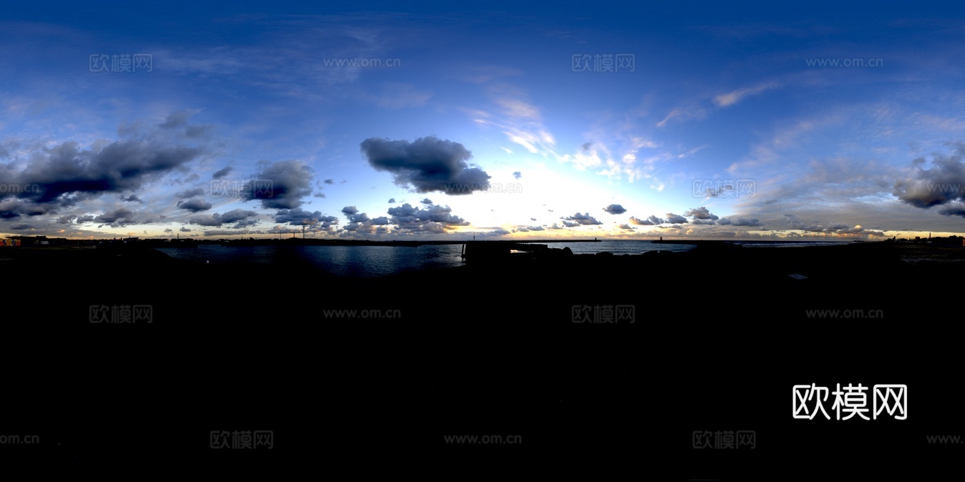 HDR 天空 黄昏 天空外景