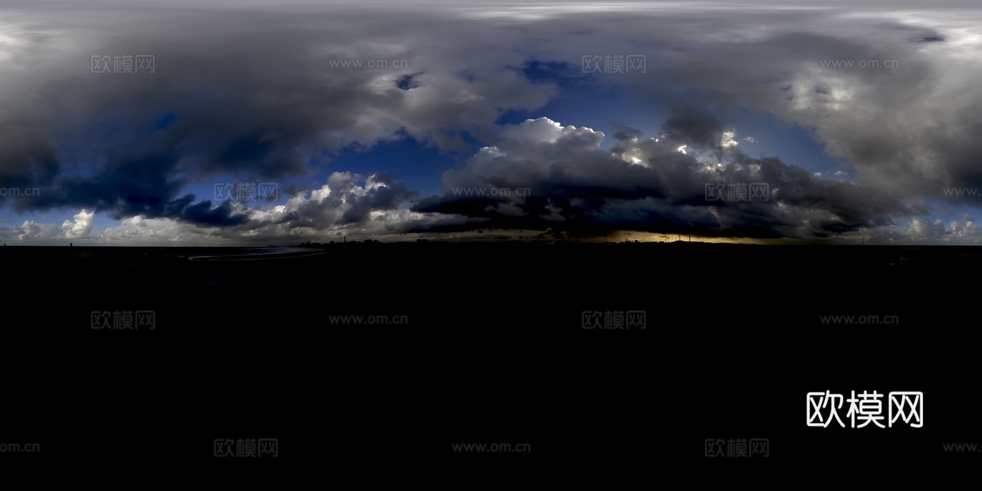 HDR 天空 黄昏 天空外景