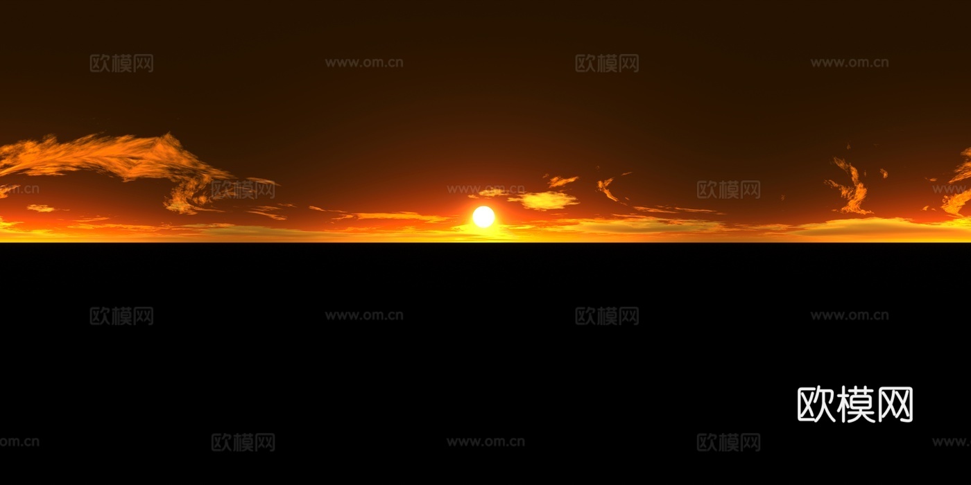 HDR 天空 黄昏 天空外景