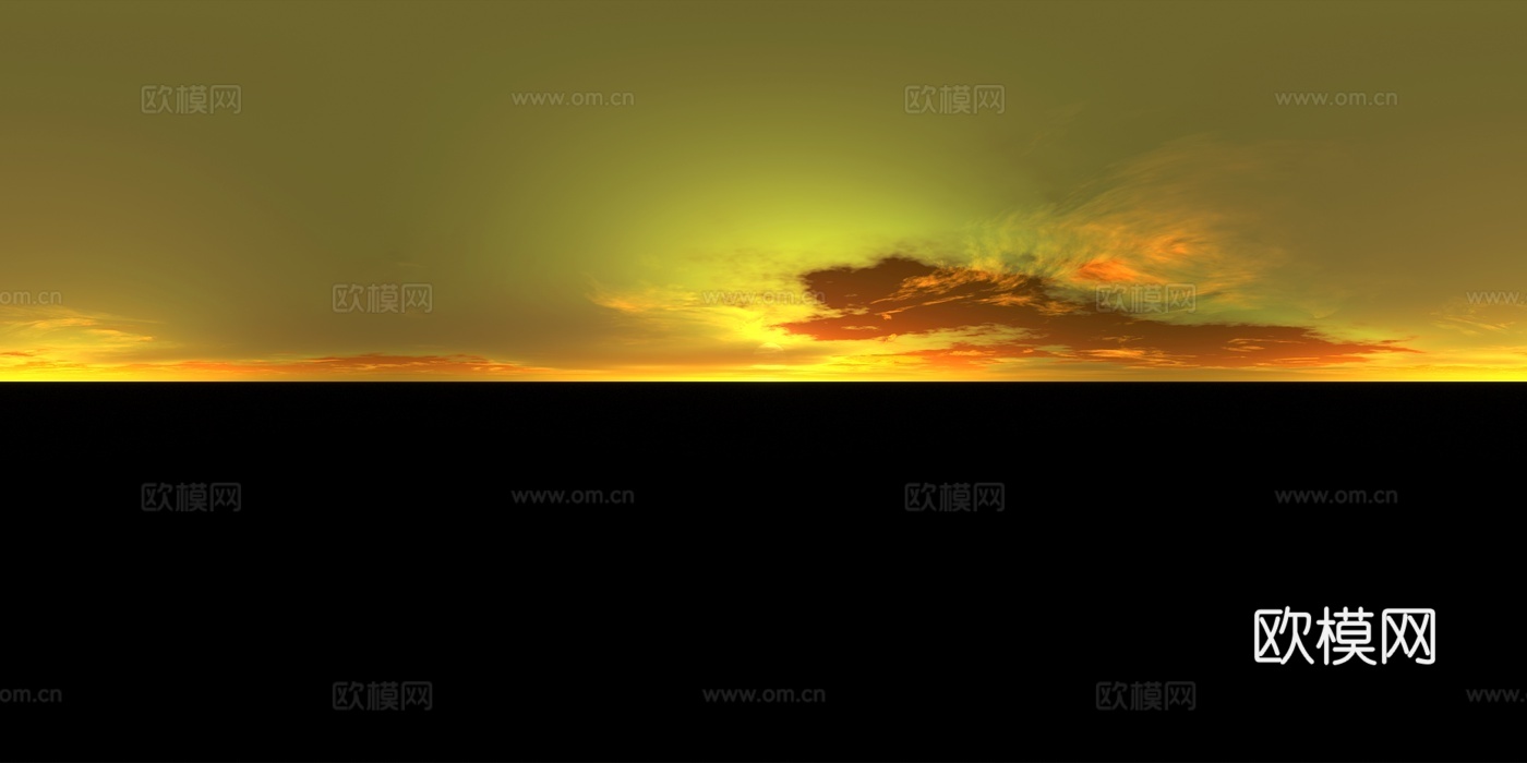 HDR 天空 黄昏 天空外景