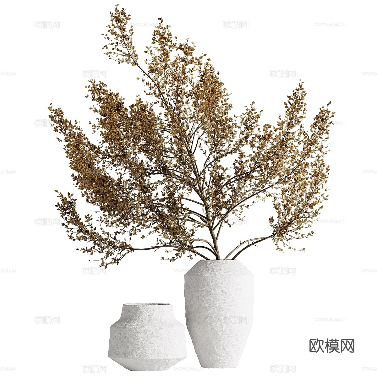 干花束03免费3d模型