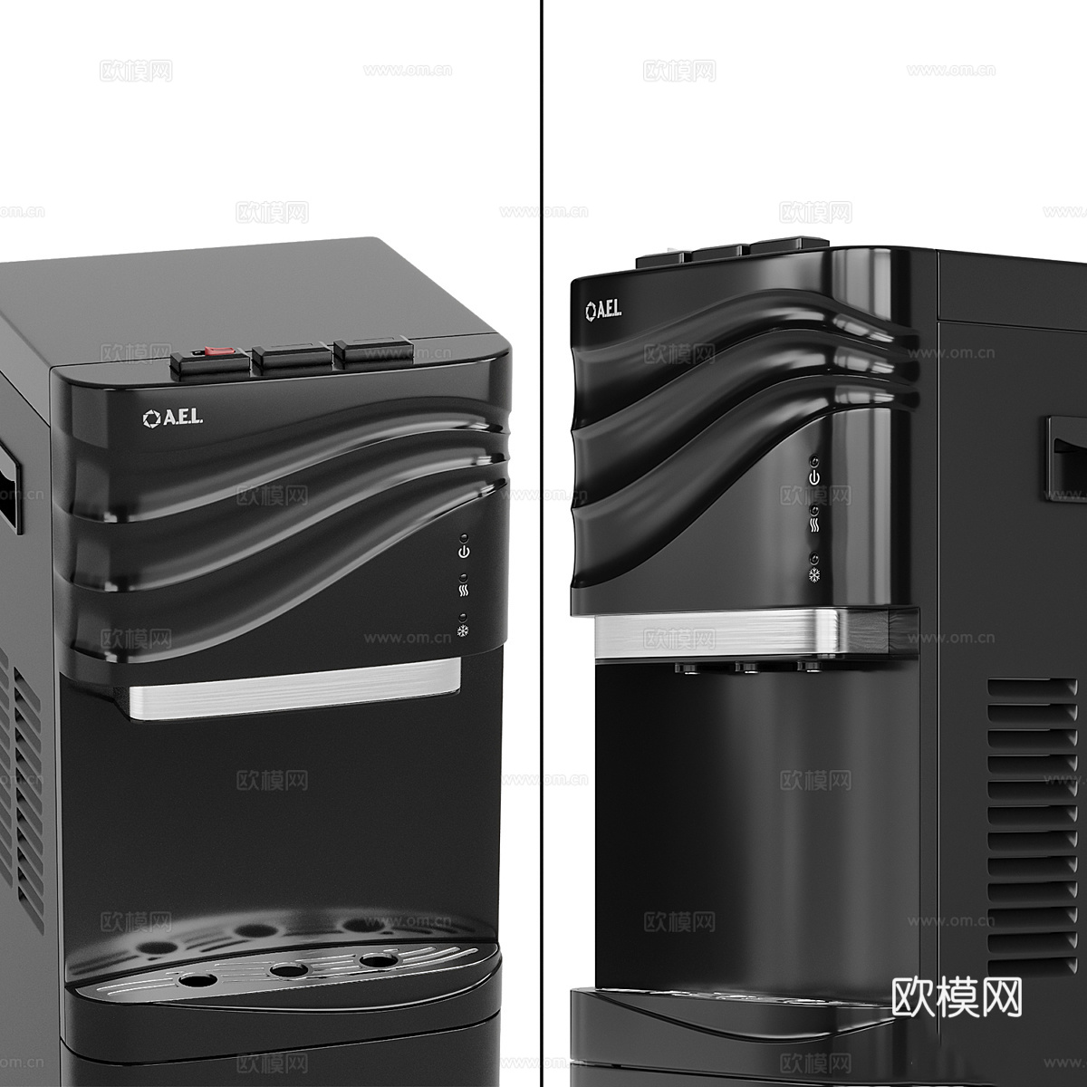 饮水机 净水器3d模型