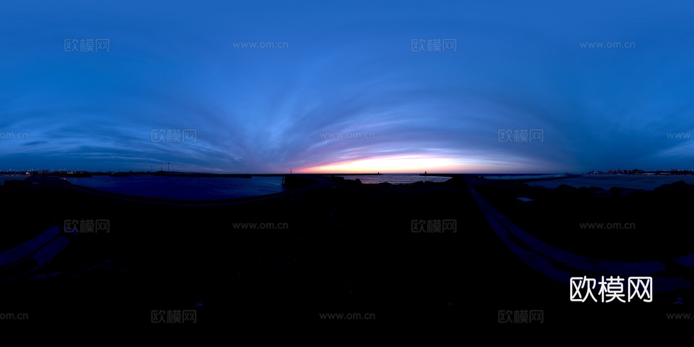 HDR 高清 黄昏天空