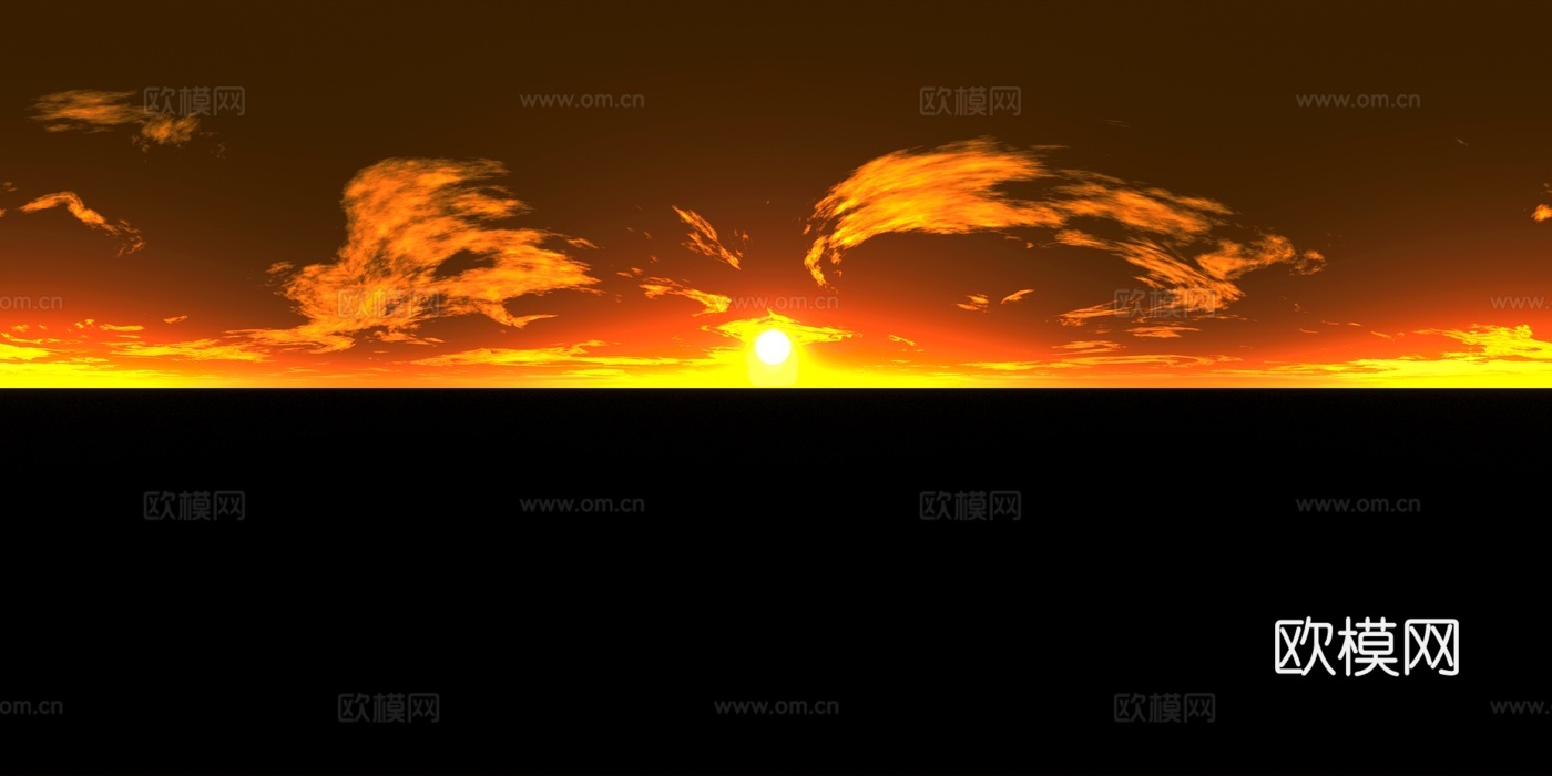 HDR 高清 黄昏天空