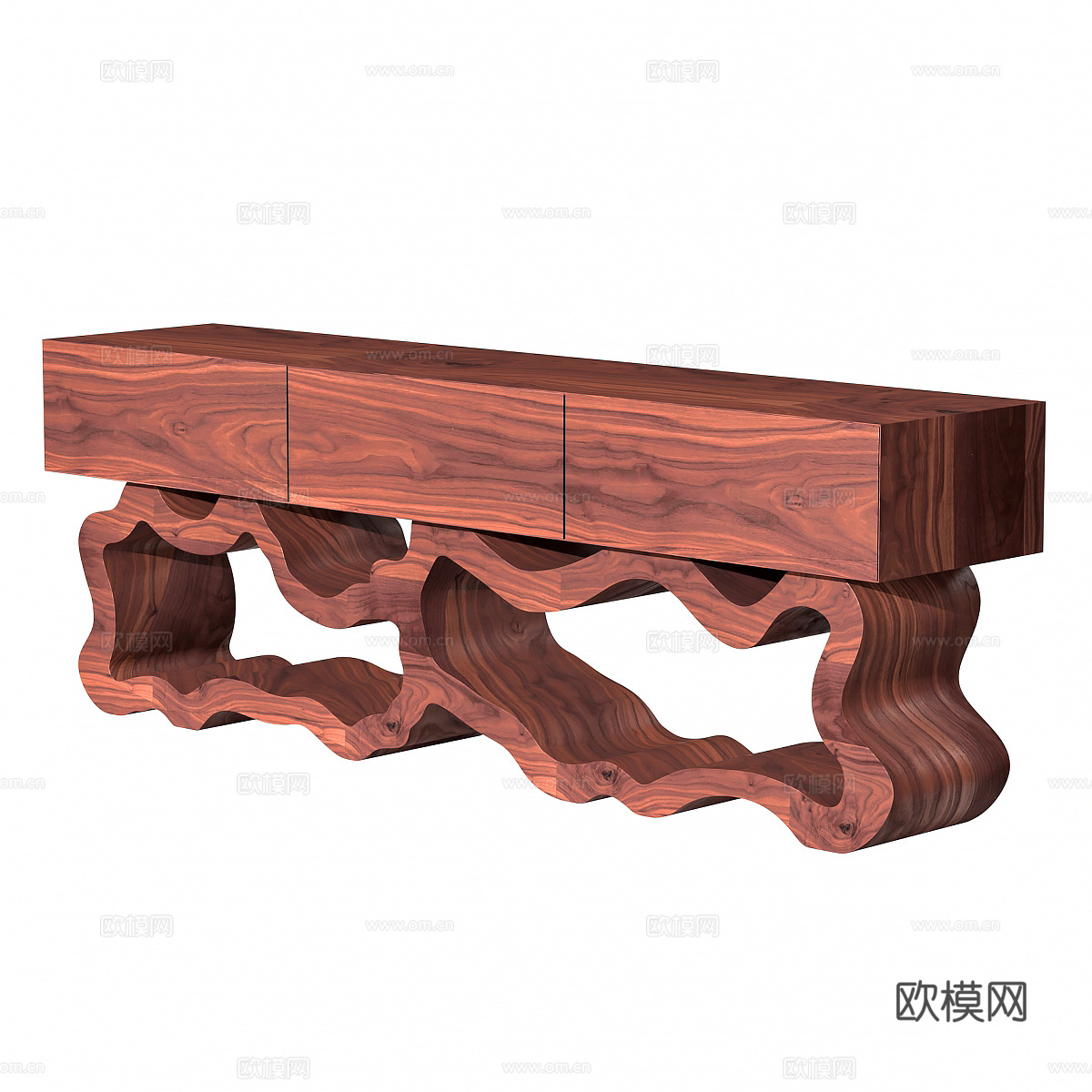 诧寂风玄关柜 边柜3d模型