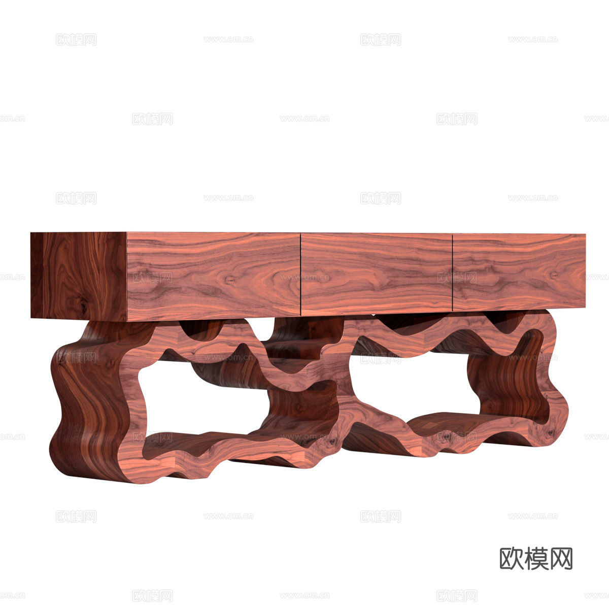 诧寂风玄关柜 边柜3d模型