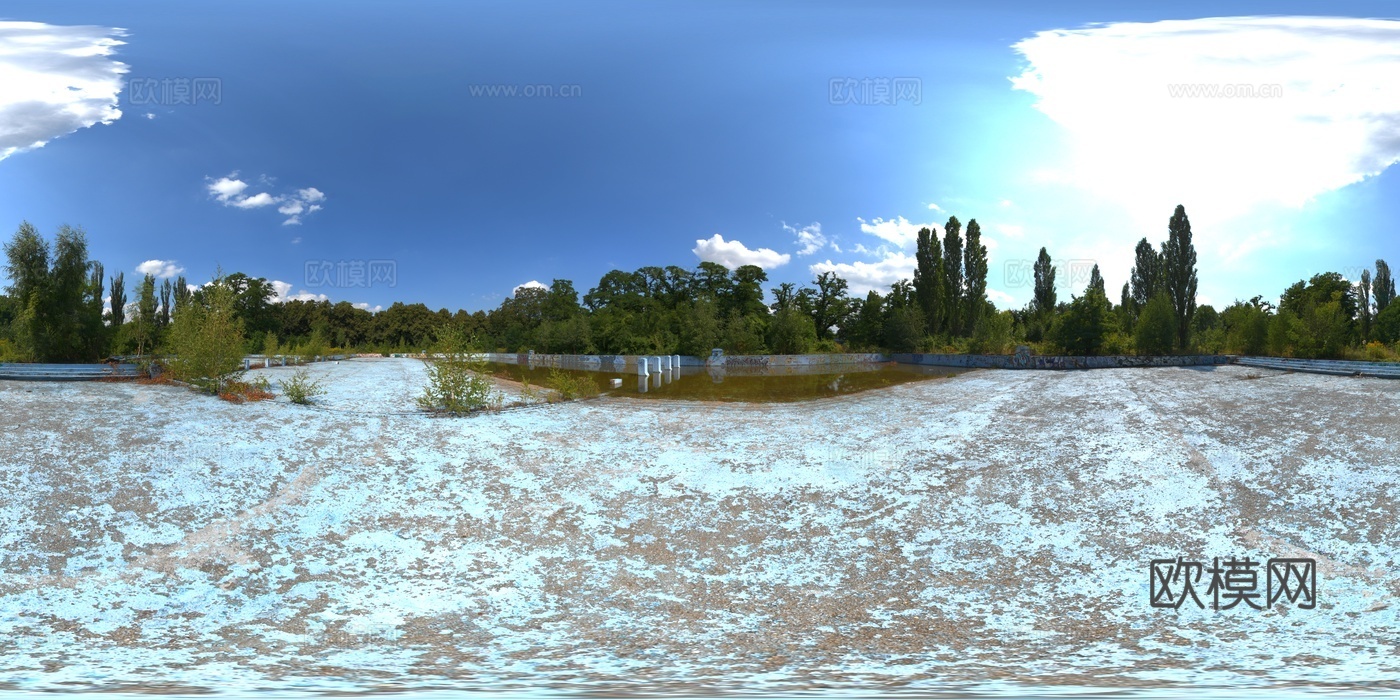 雪景 天空外景 HDR