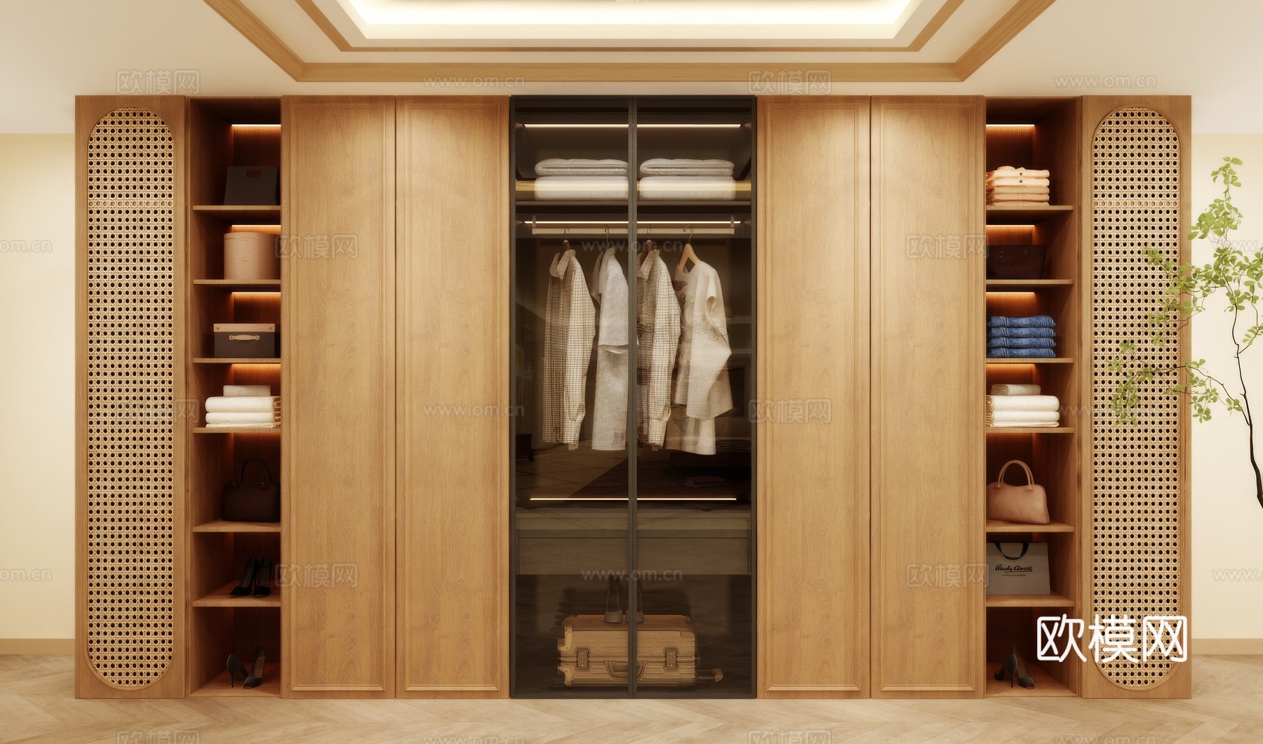 衣柜设计 衣柜效果图 衣柜 衣帽柜设计 衣帽柜3d模型下载