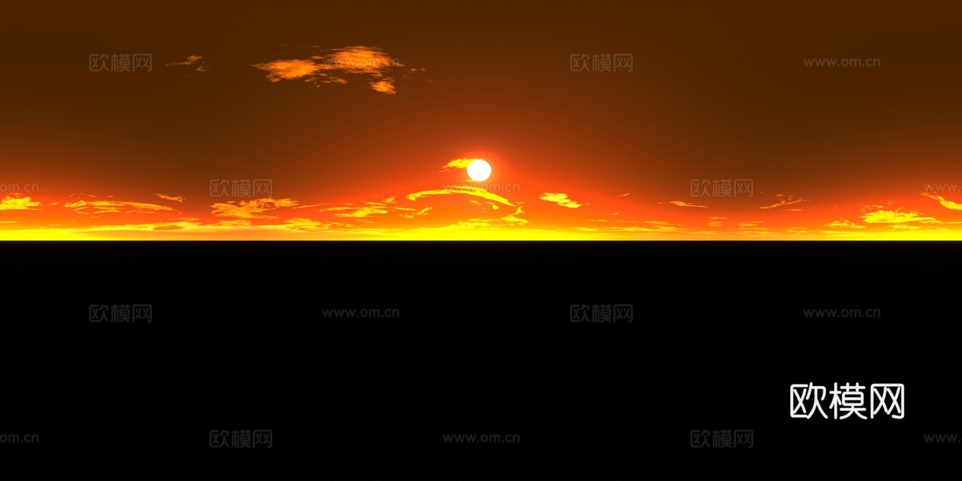 HDR 高清 黄昏天空
