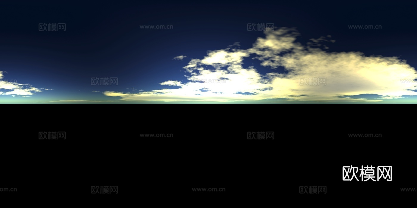 HDR 高清 黄昏天空