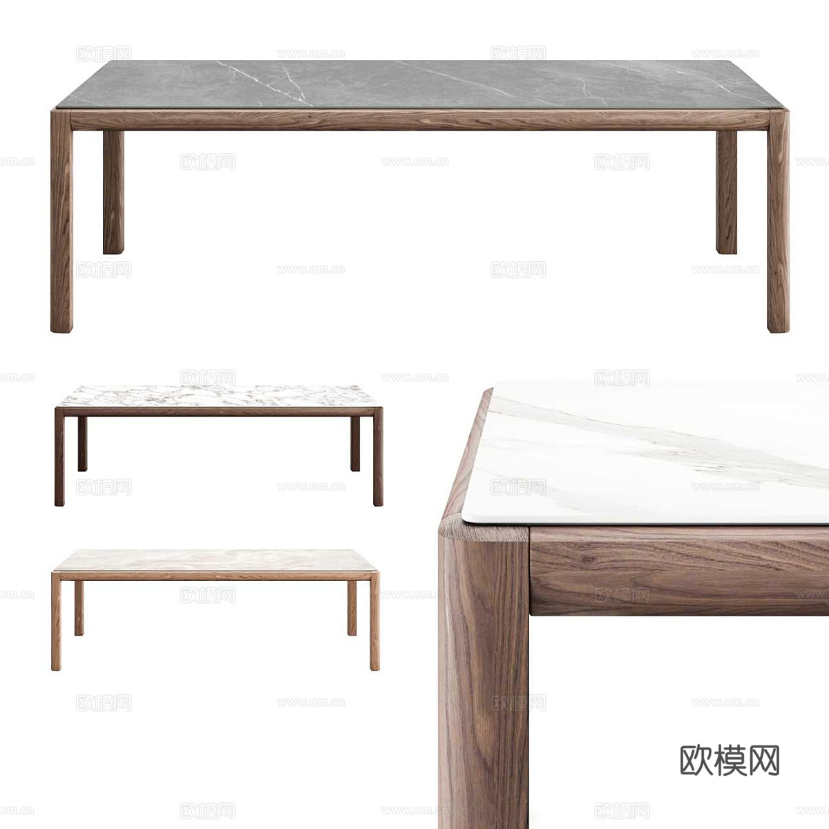 餐桌免费3d模型下载