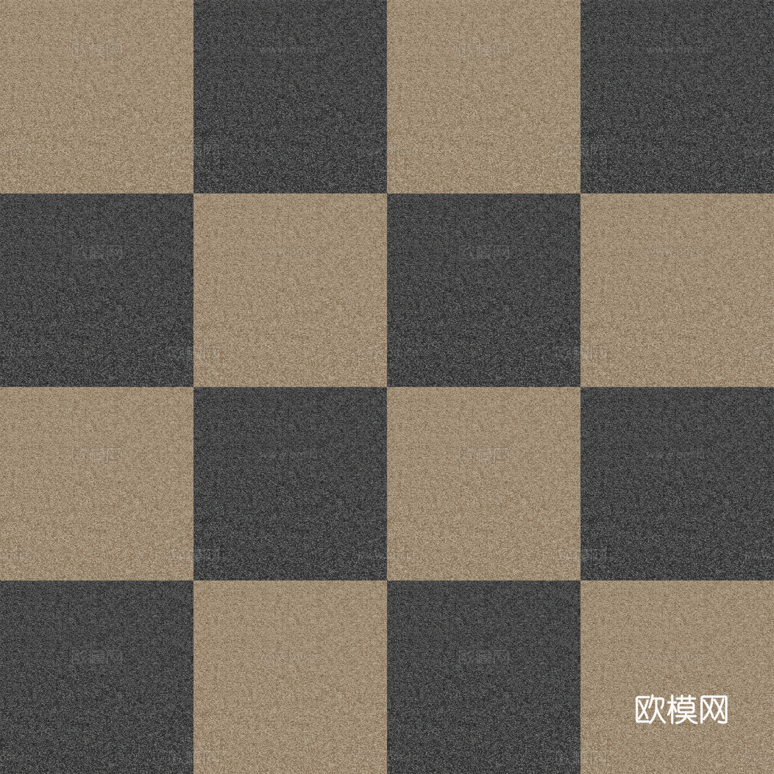 无缝绒毛轻奢地毯 无缝棕色地毯