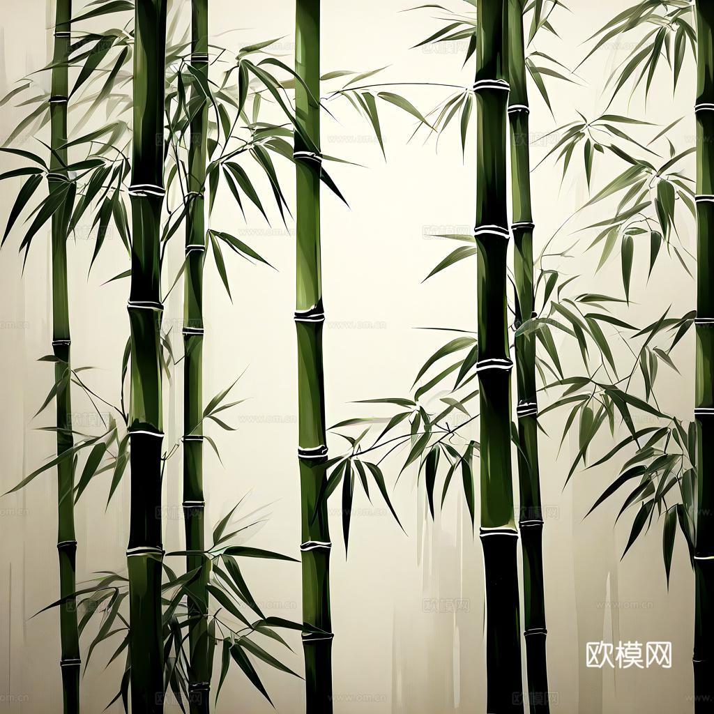 竹子画