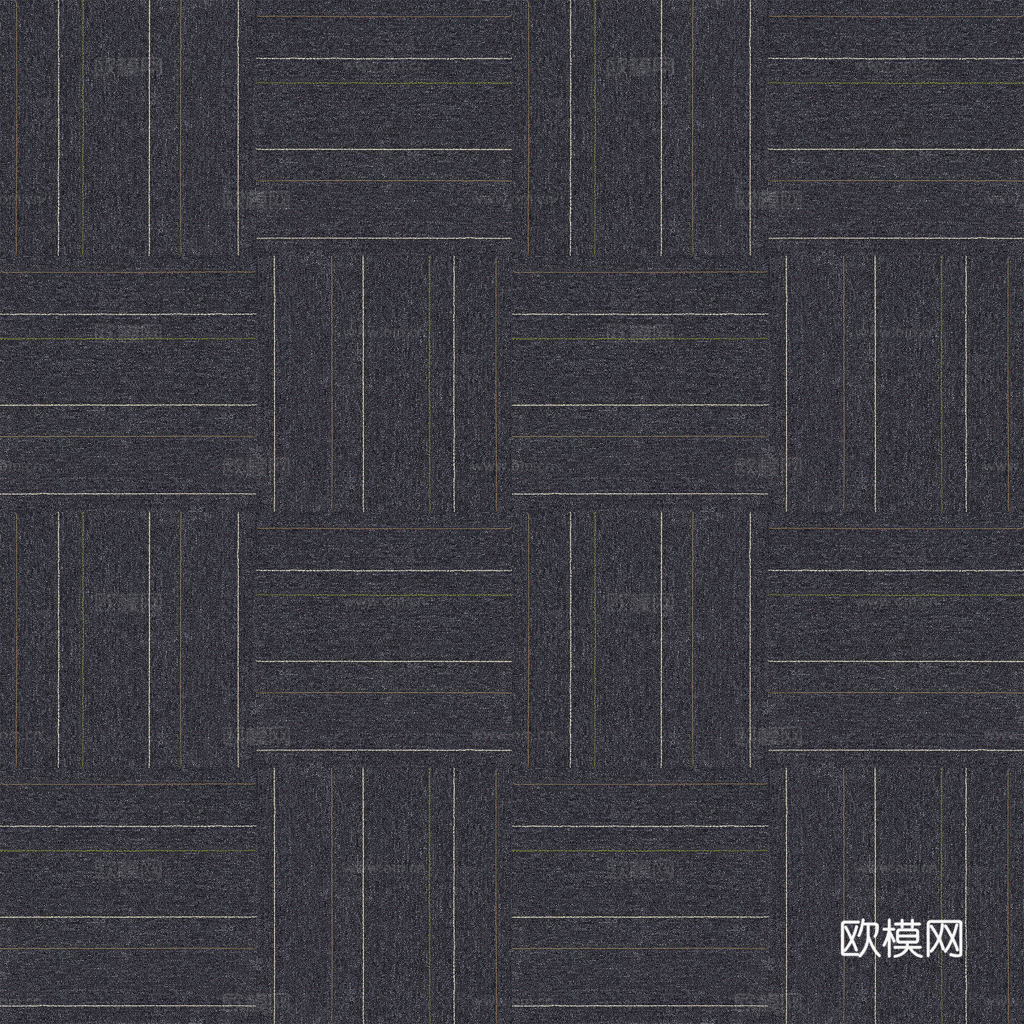 无缝蓝灰极简地毯 办公酒店地毯 条纹地毯