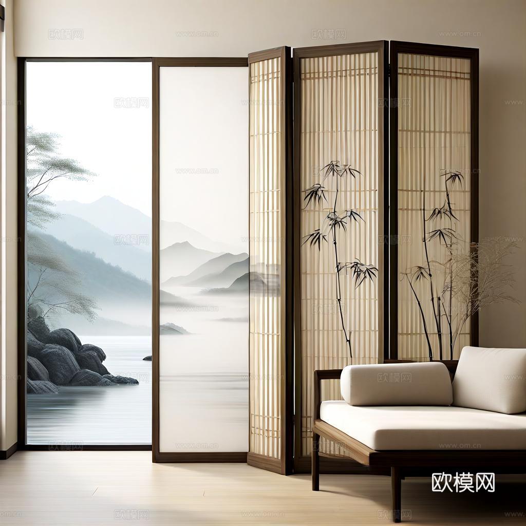 新中式背景