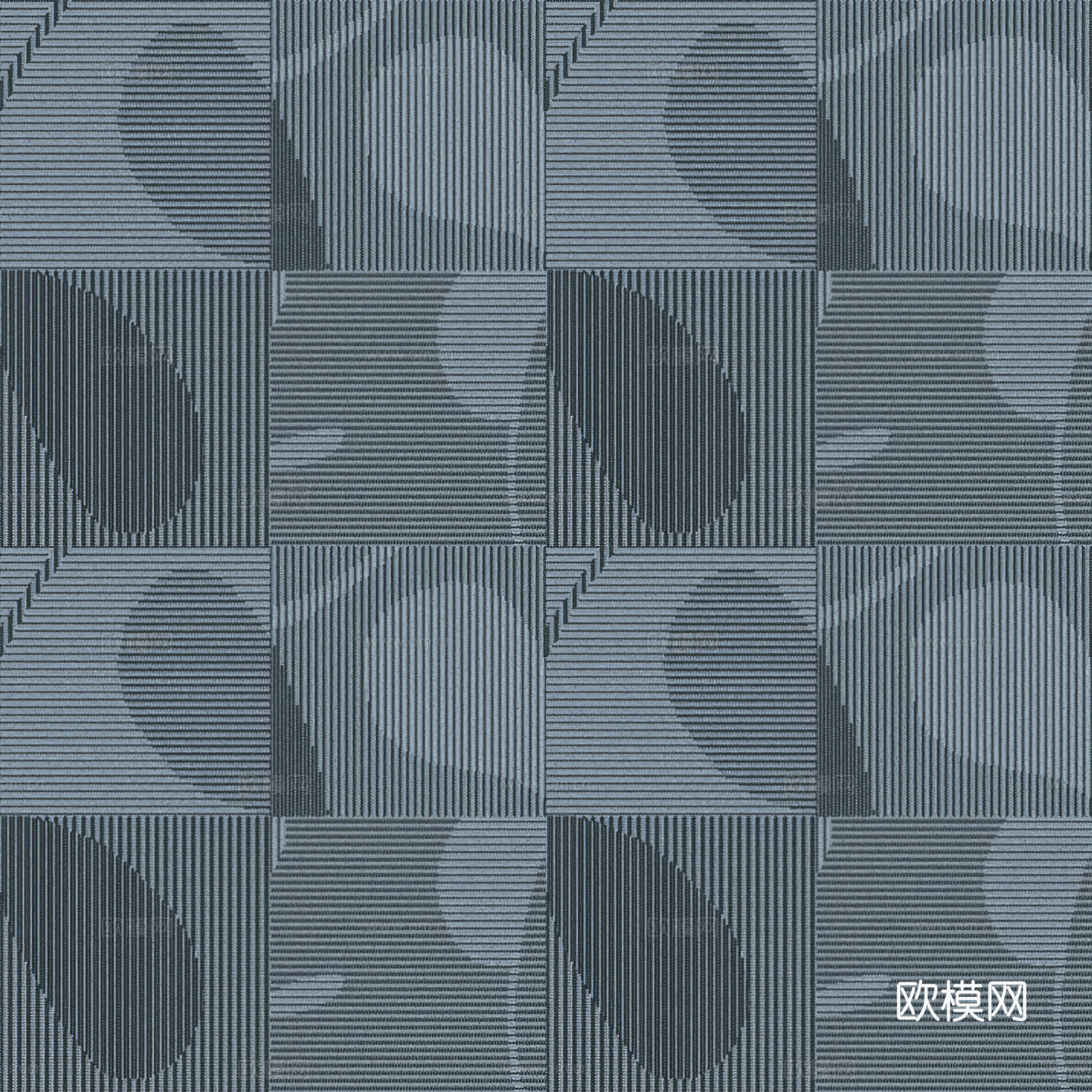 无缝蓝灰印花地毯 儿童地毯 酒店地毯 办公地毯