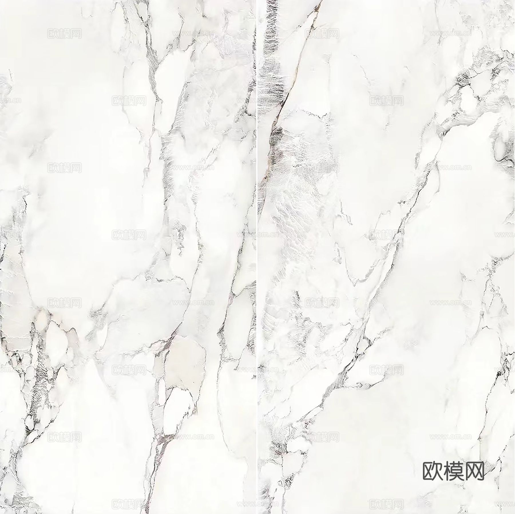 雪花白大理石岩板贴图