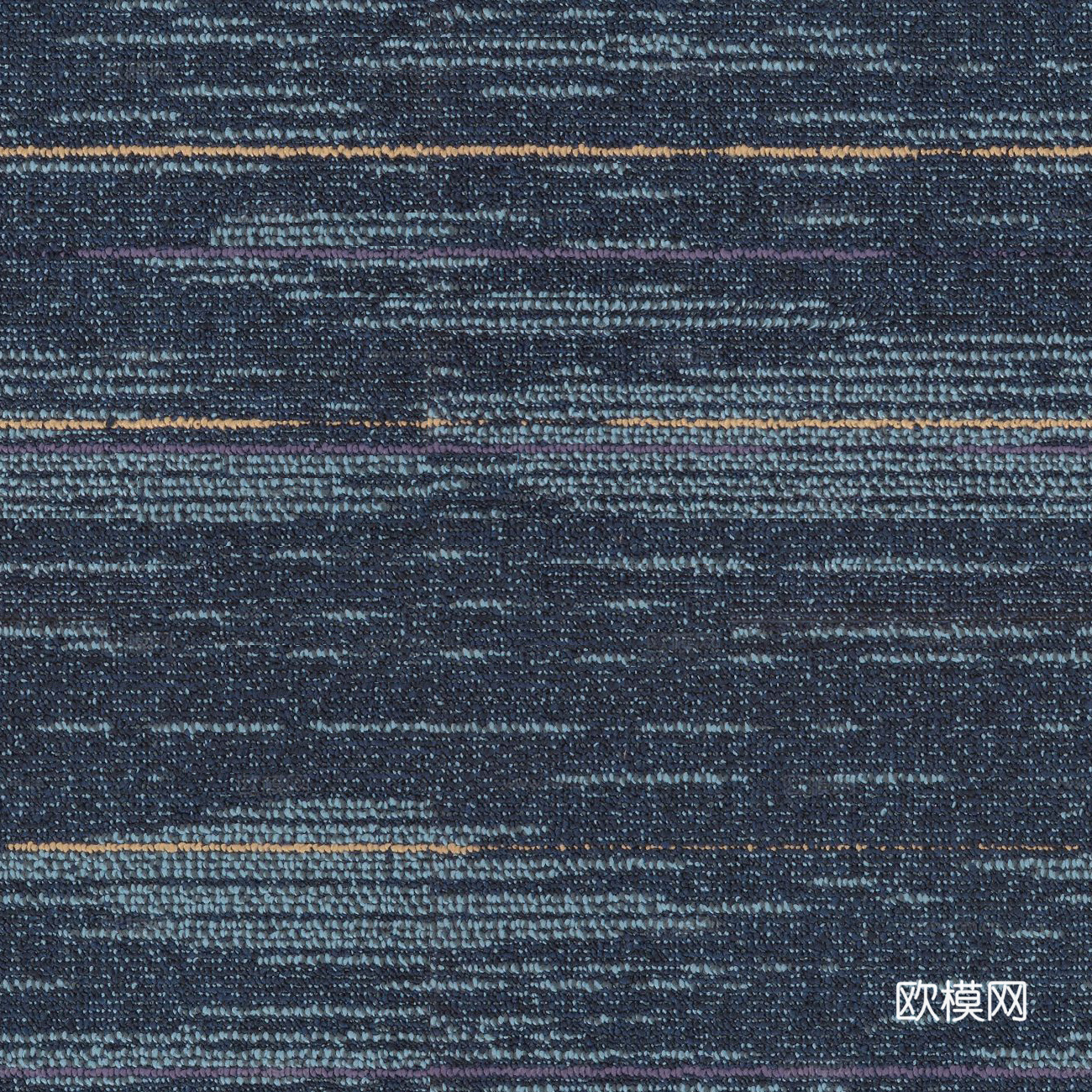 无縫蓝灰酒店办公地毯  轻奢满铺条纹地毯