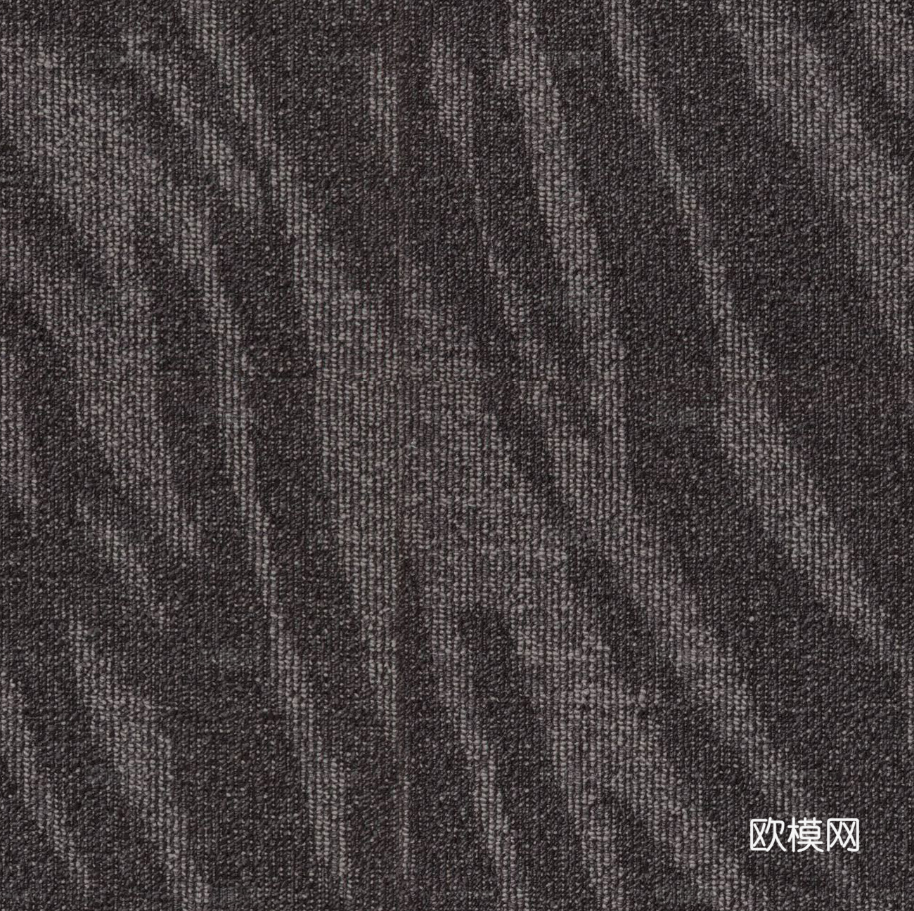 无缝复古棕色绒毛地毯 自然线条酒店装饰地毯