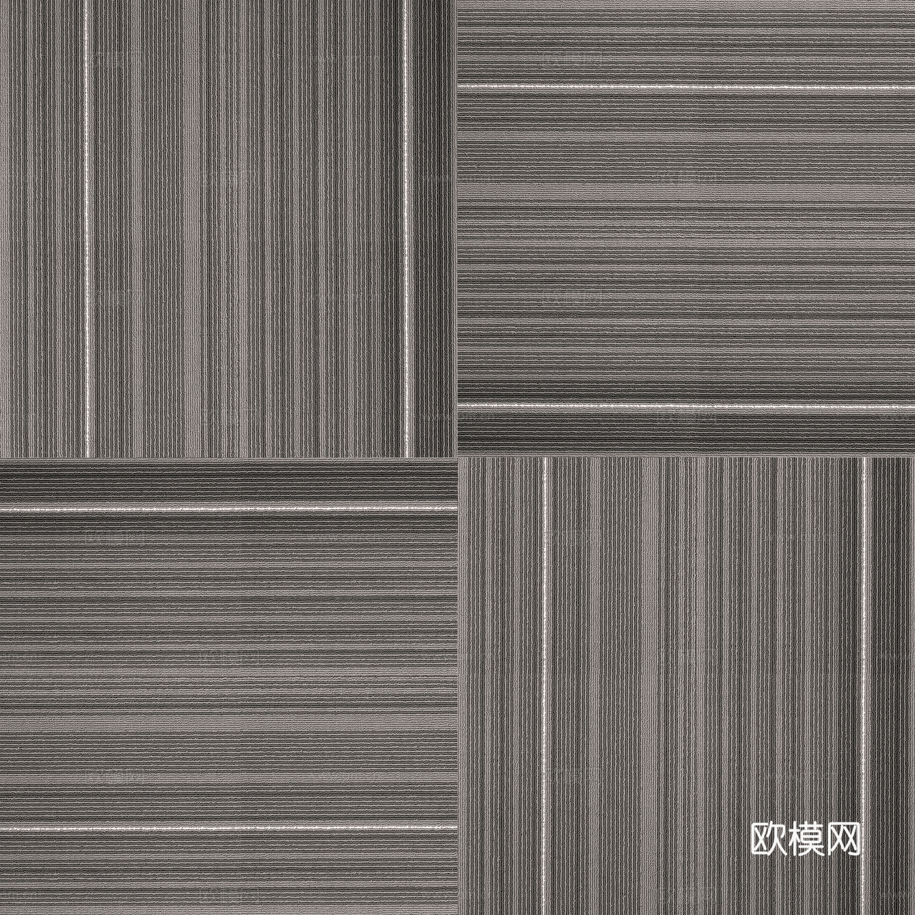 无缝灰色办公拼块地毯
