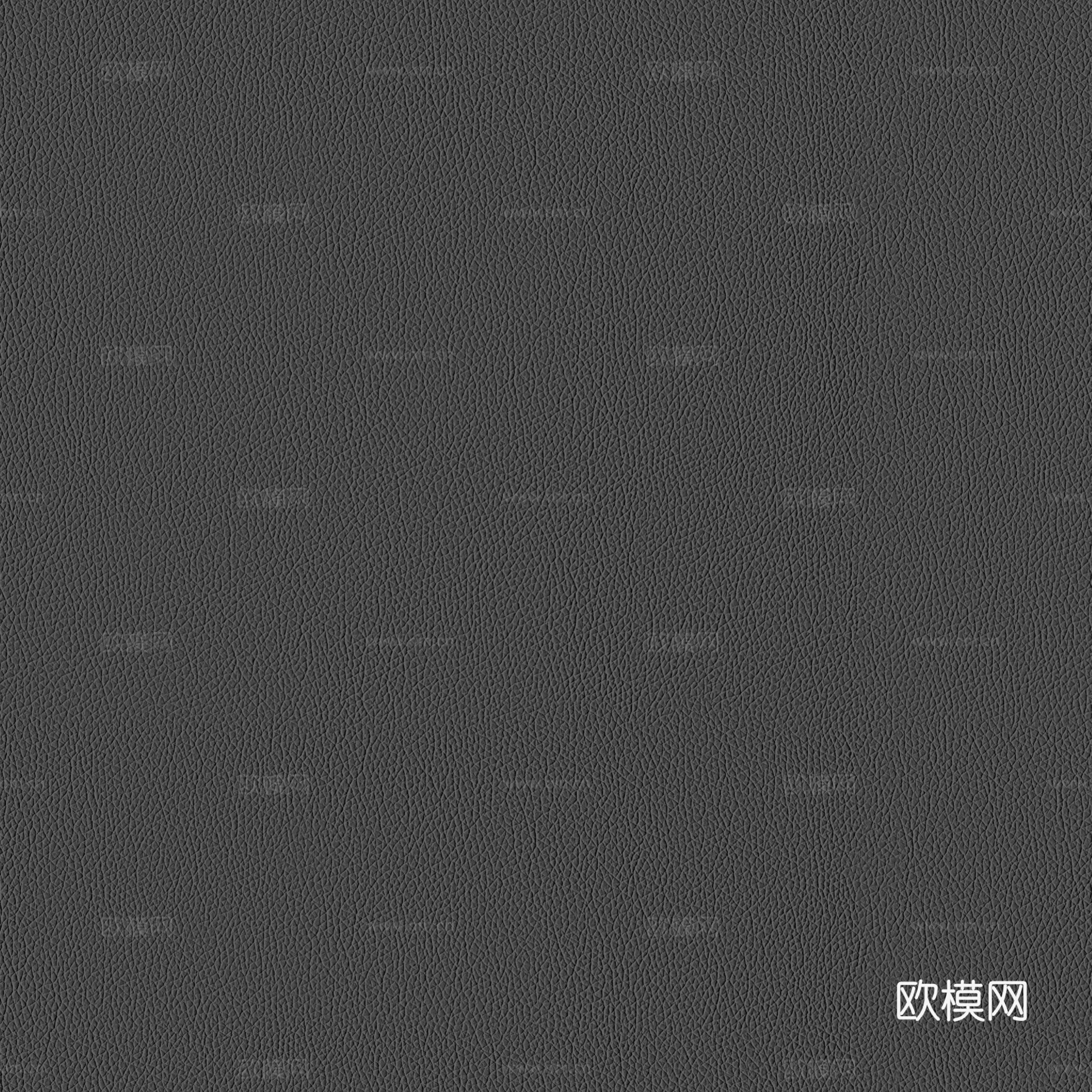 现代新中式黑色细纹皮革高清无缝