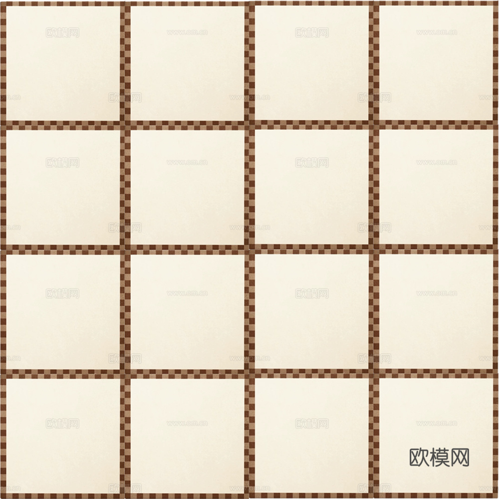 中古风小花砖