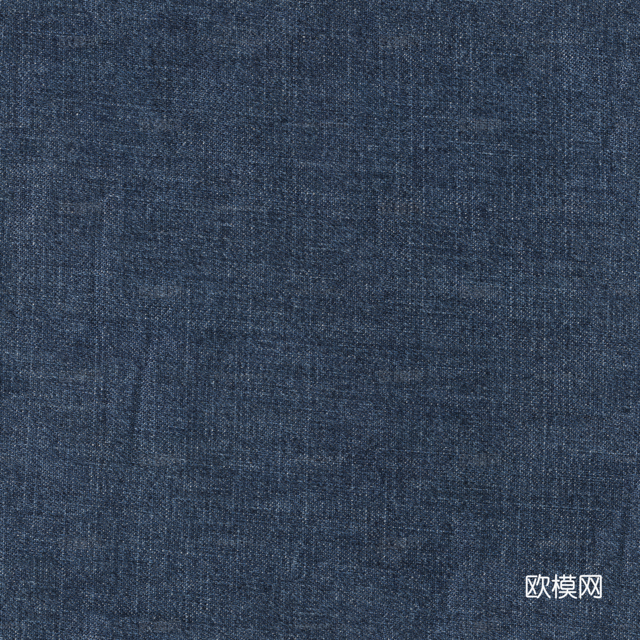 现代新中式蓝色牛仔布布纹高清无缝