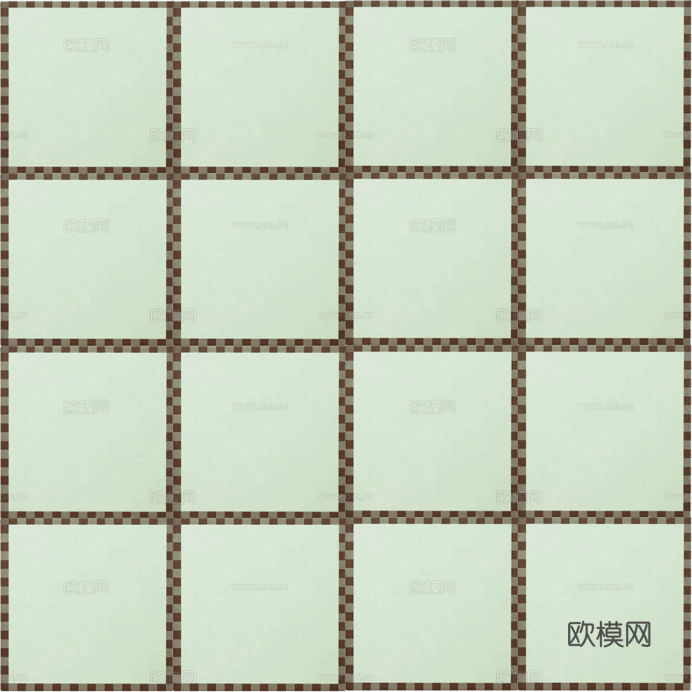 中古风小花砖