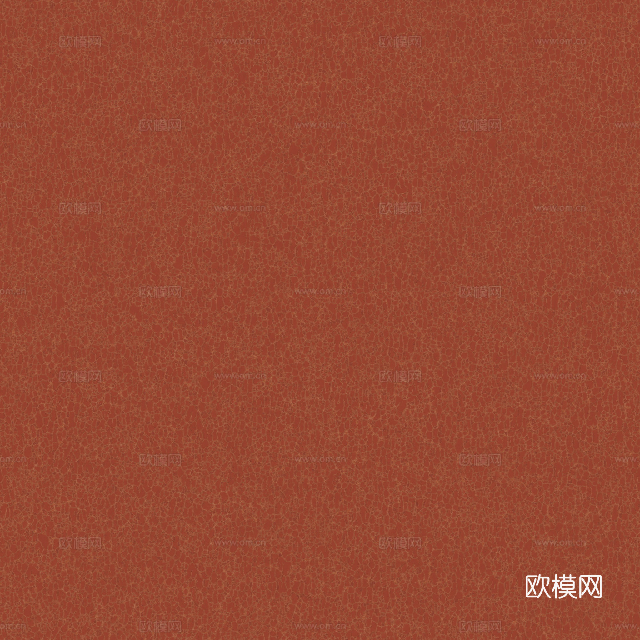 现代新中式红色粗纹皮革高清无缝
