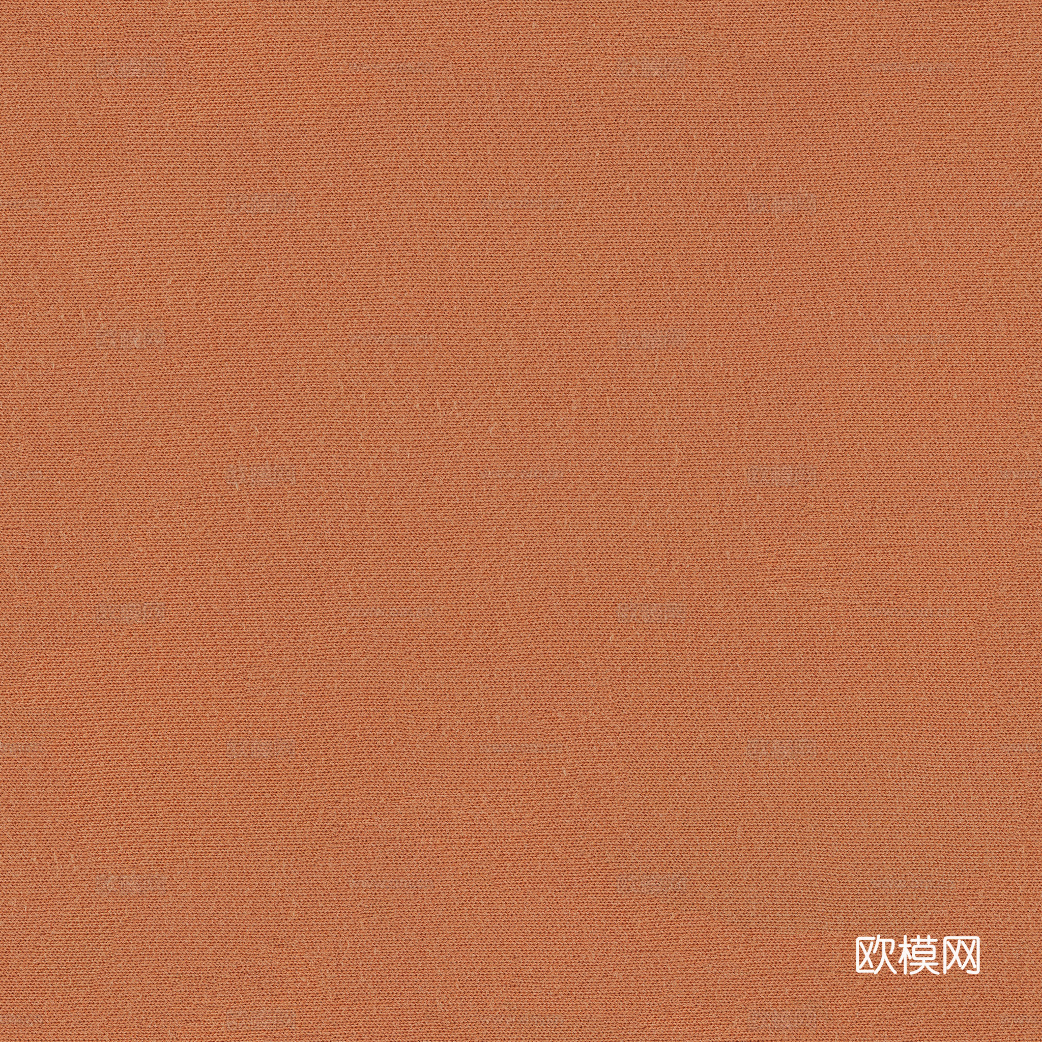 现代新中式橙色针织布纹高清无缝