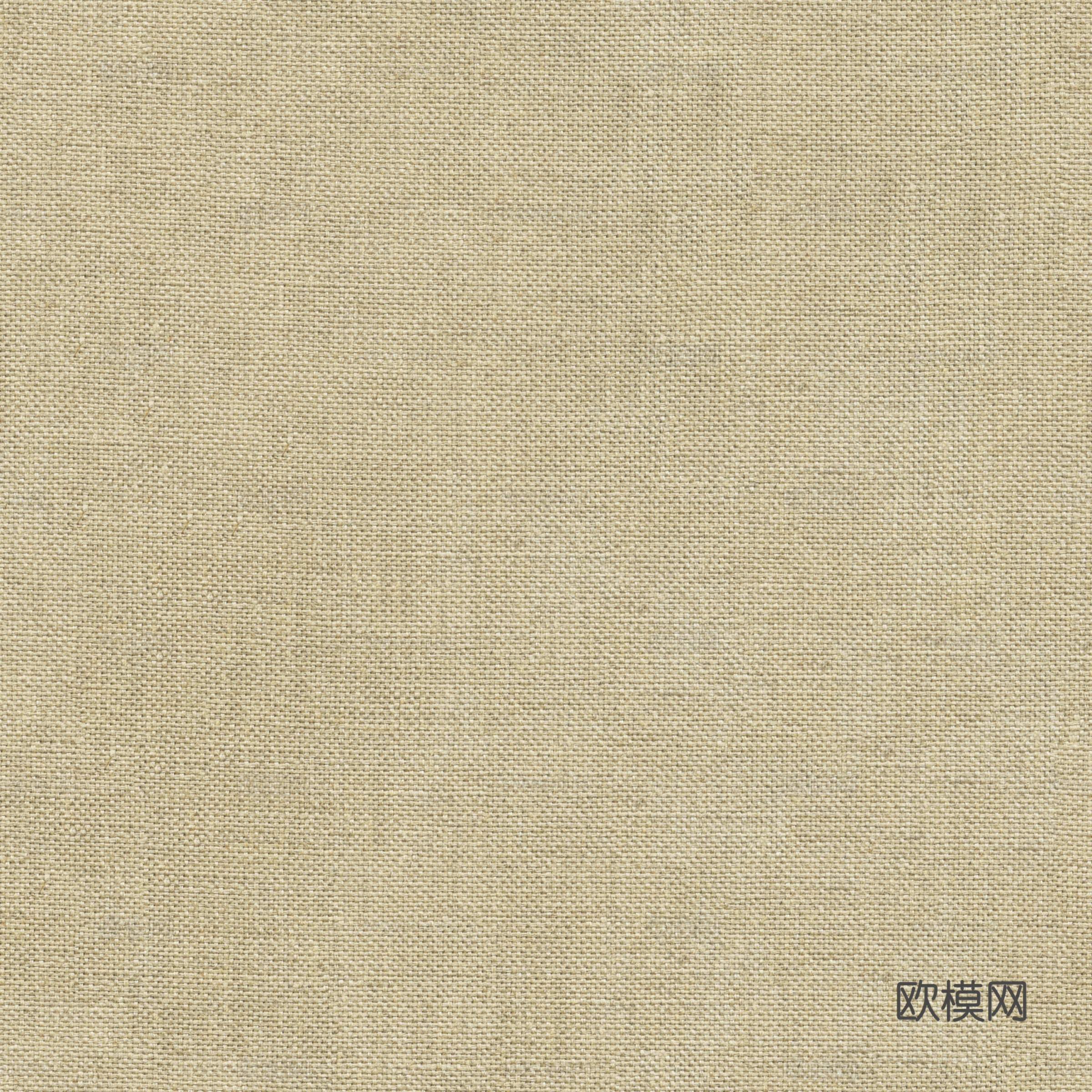 欧式轻奢麻布 墙布 软包布纹 米黄