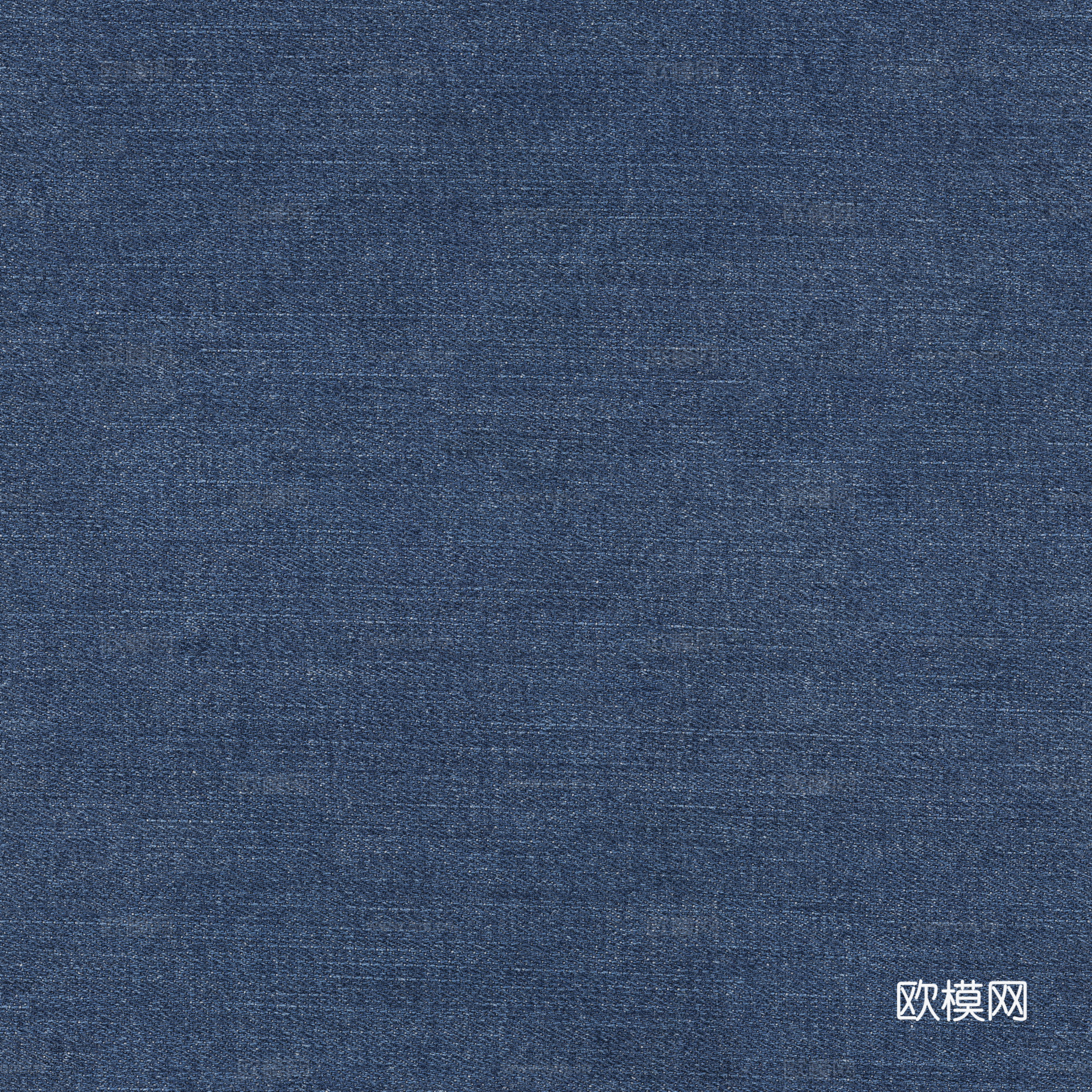 现代新中式蓝色牛仔布布纹高清无缝