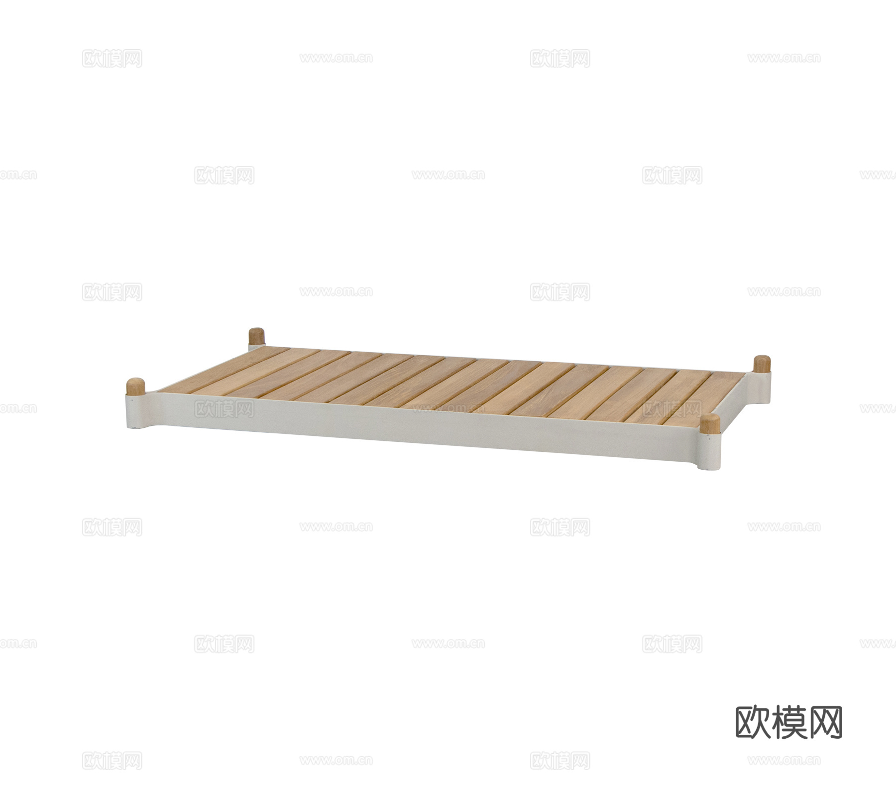 现代侘寂简易盘子 托盘 柚木水果盘 泳池海上漂浮水果盘su模型