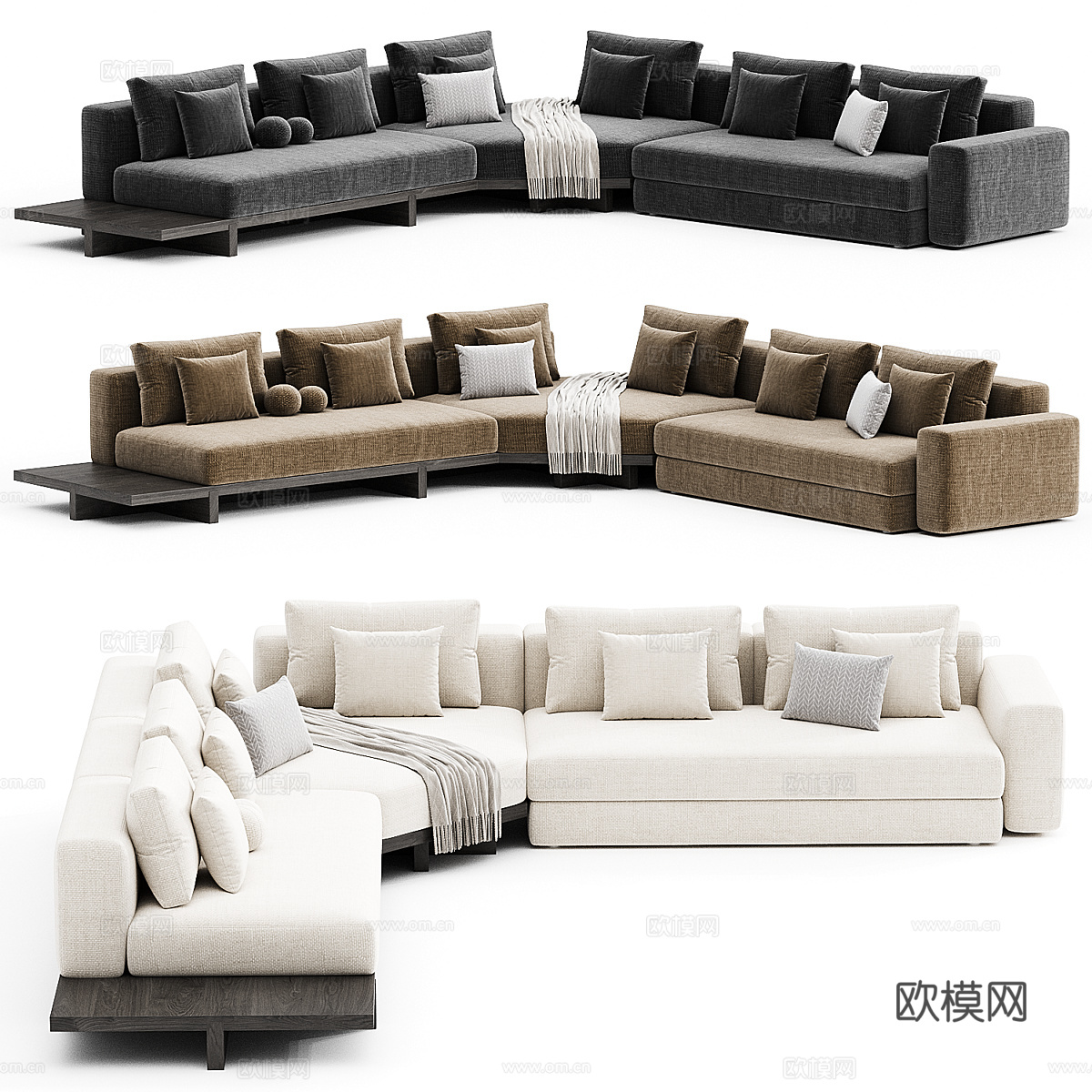 Frigerio 出品的 VIEW 沙发3d模型