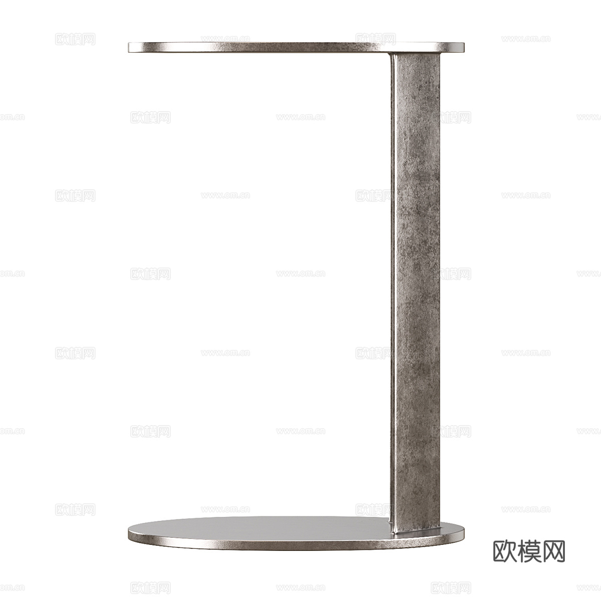 现代意式金属边几3d模型