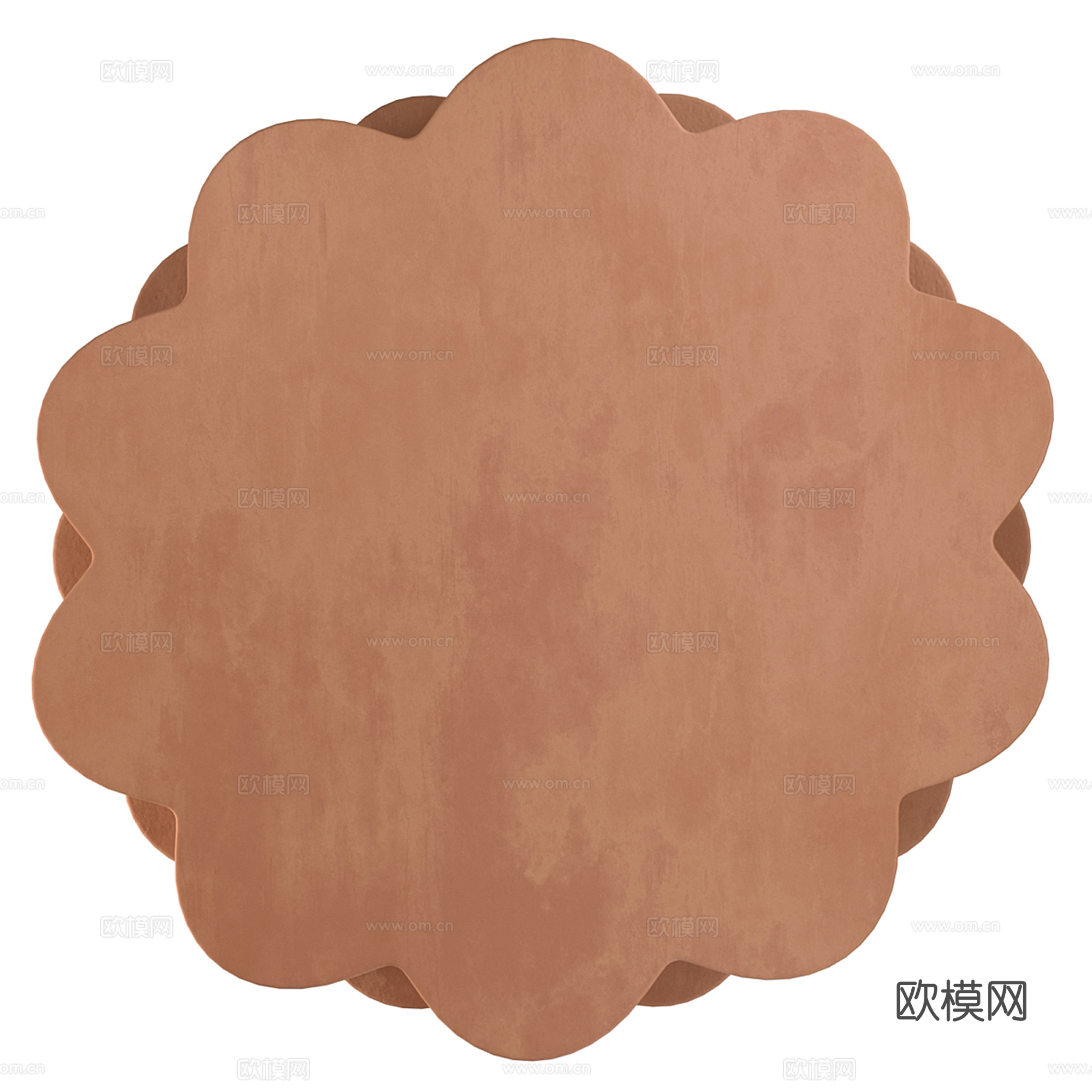 沙发凳 矮凳 圆几su模型