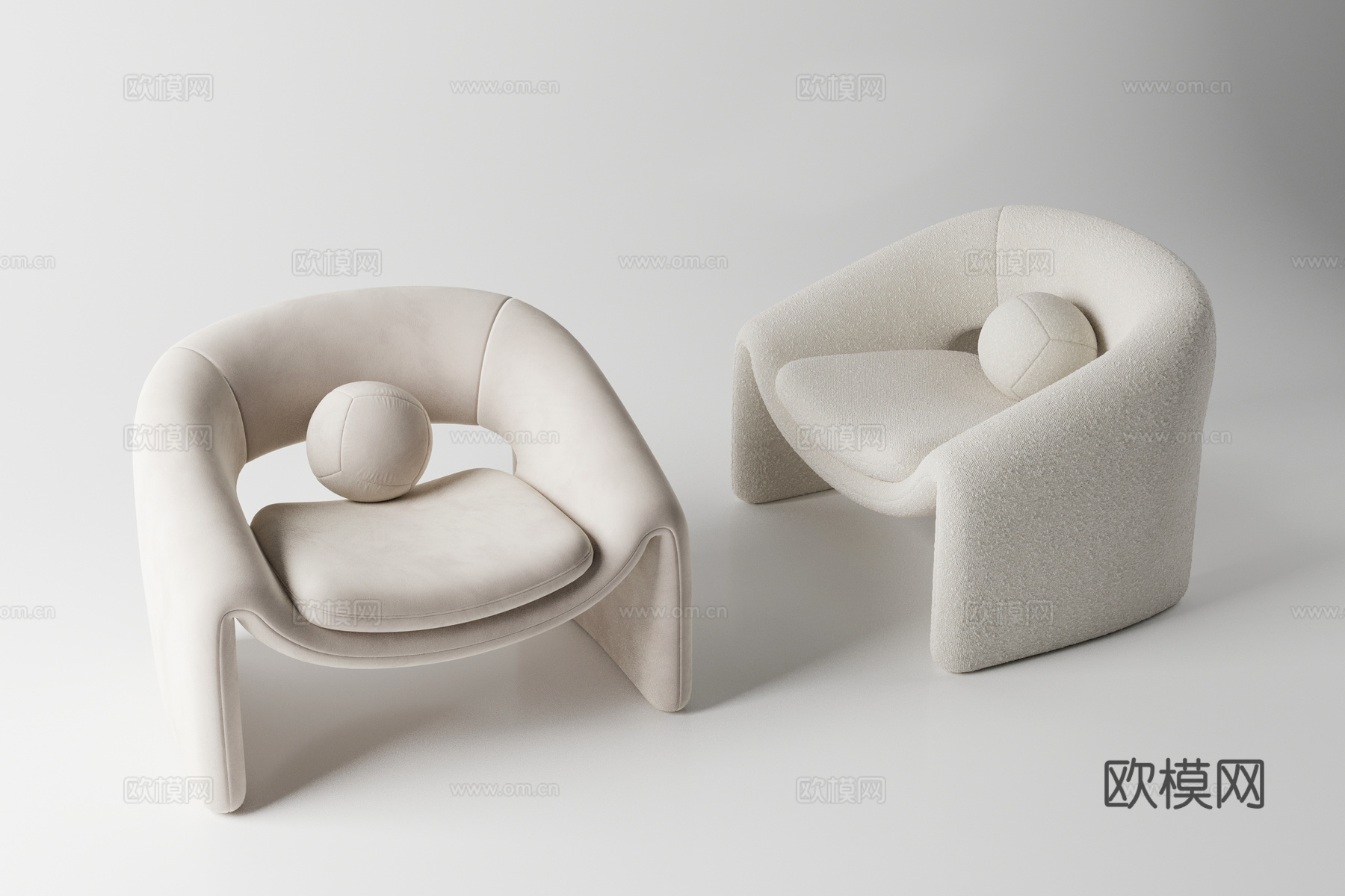 椅子 休闲椅3d模型