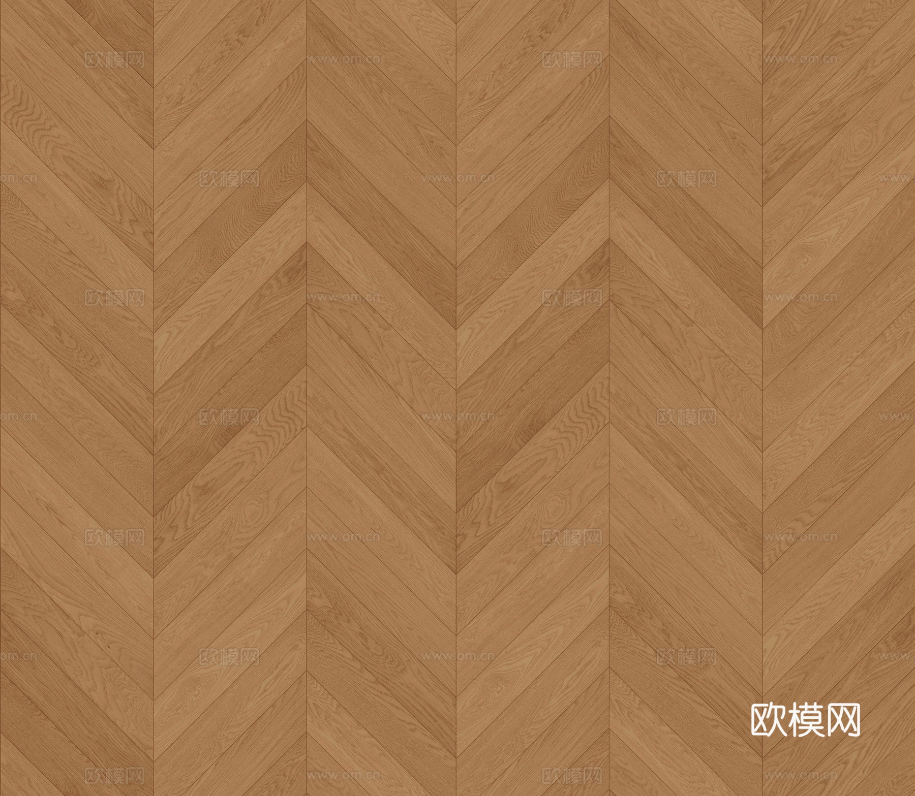 无缝黄橡色鱼骨拼木地板