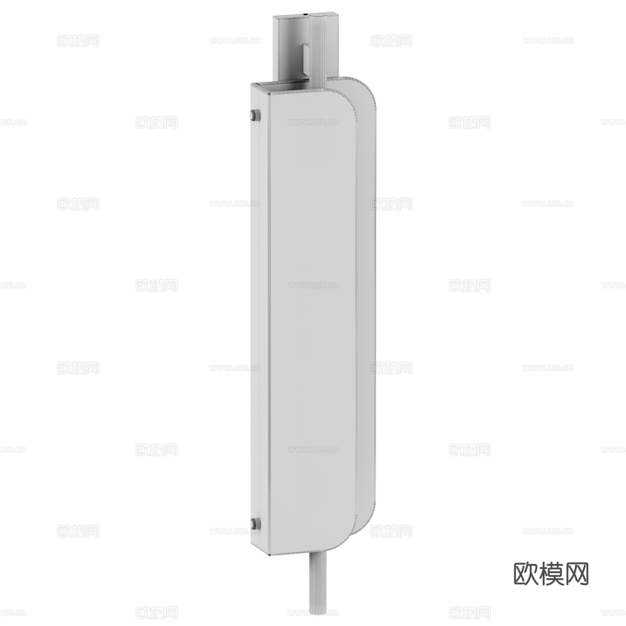 轻奢石材壁灯3d模型